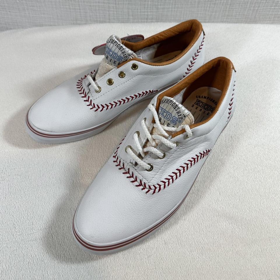 Baseball deals keds leather