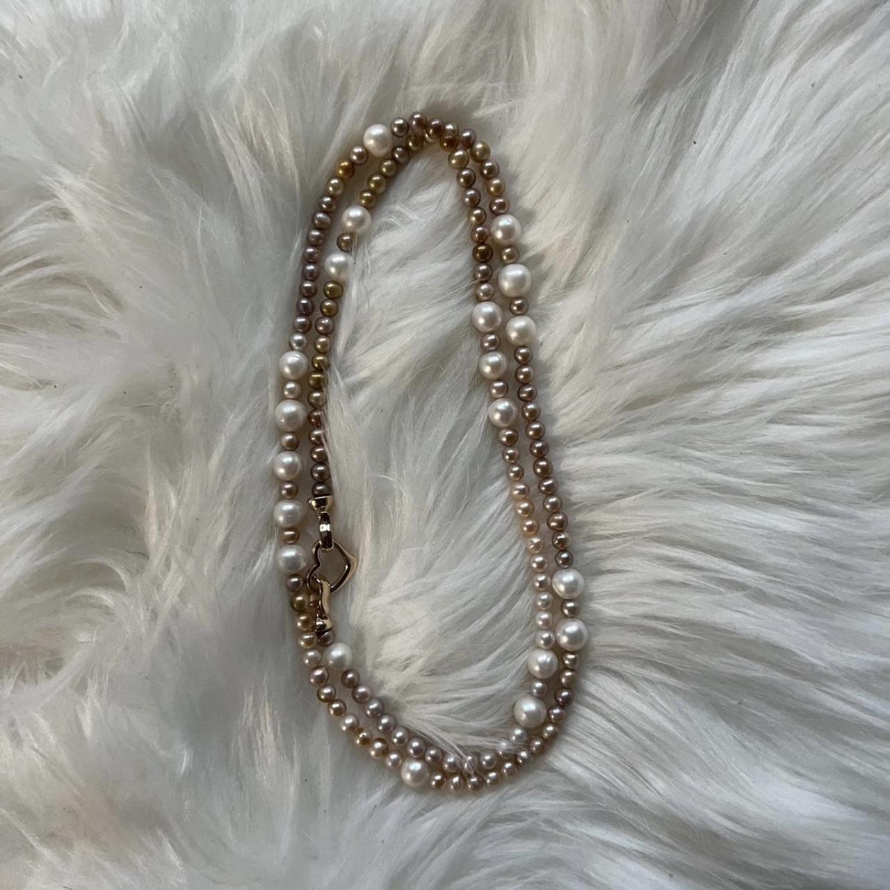 Antique freshwater hot sale pearl necklace