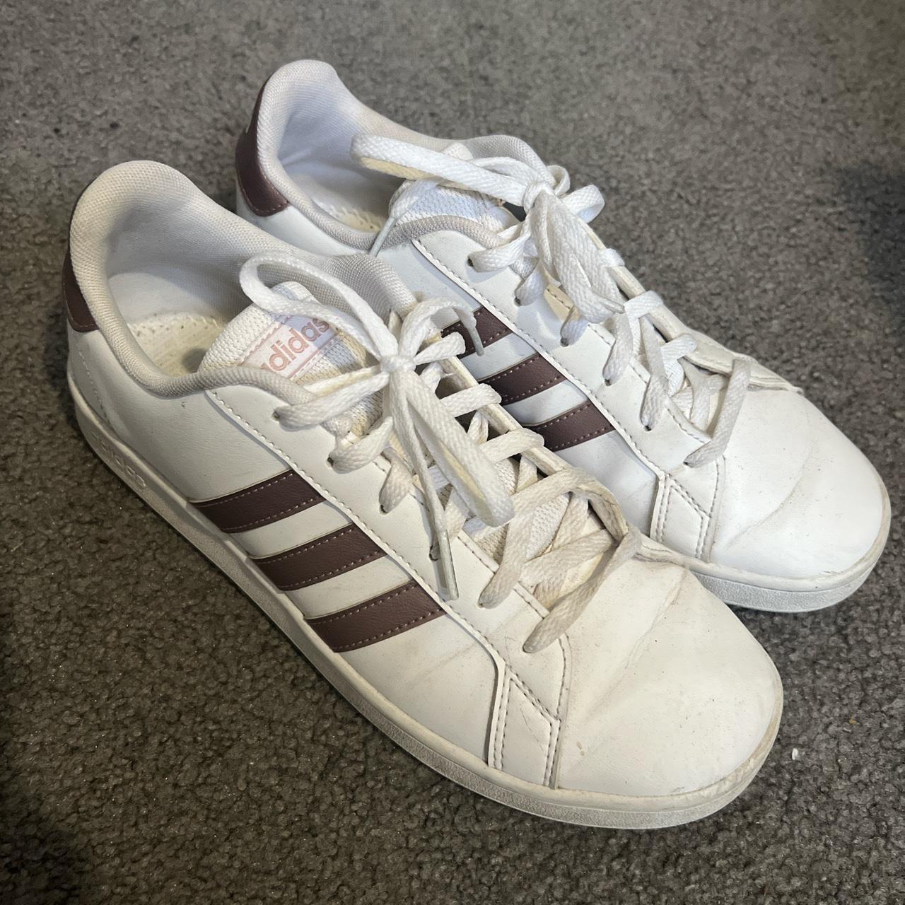 Adidas shoes, not exactly sure which style😅 But they... - Depop