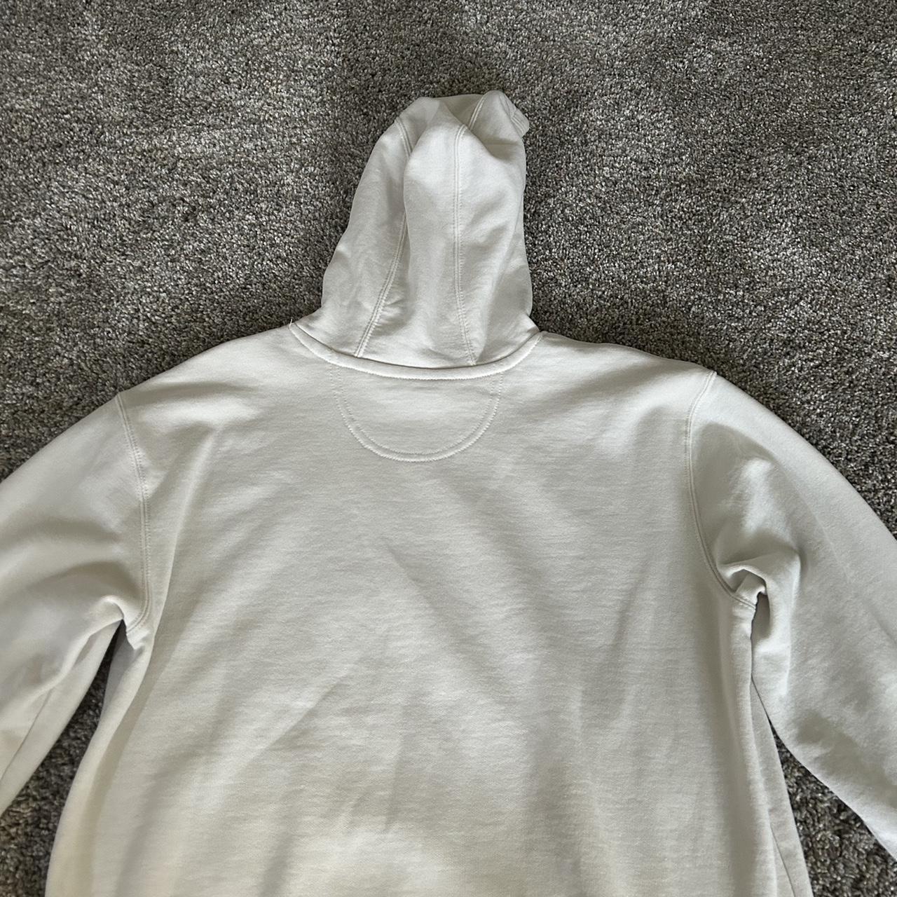Women’s white/cream carhartt hoodie, size m, only... Depop