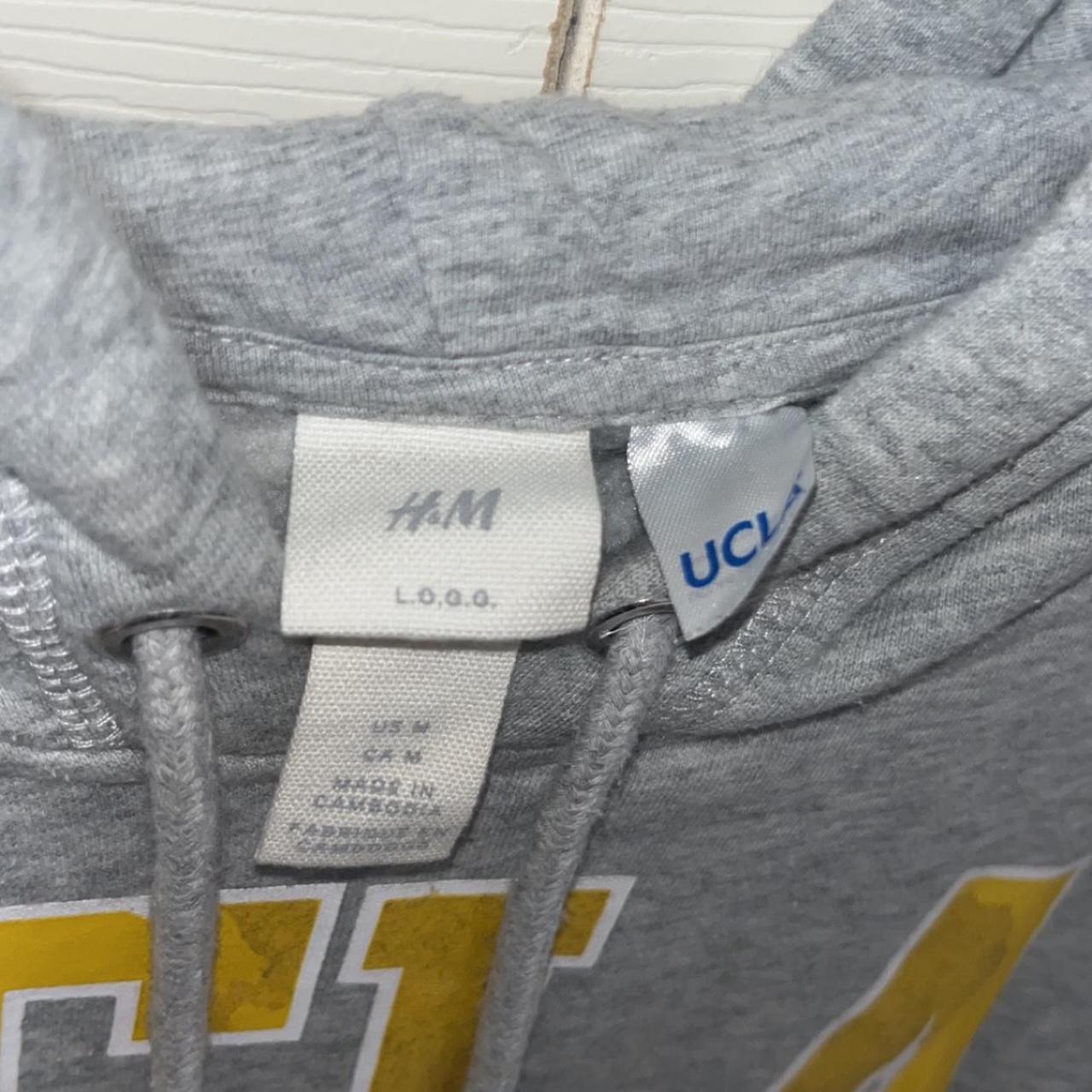 H&M UCLA HOODIE size:m #h&m #hoodie #sweatshirts... - Depop