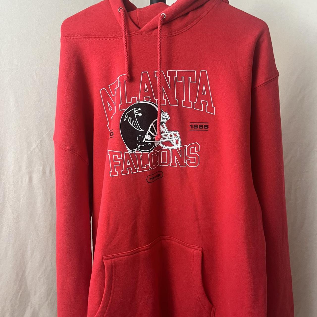 Mitchell and Ness Atlanta Falcons sweatshirt good - Depop