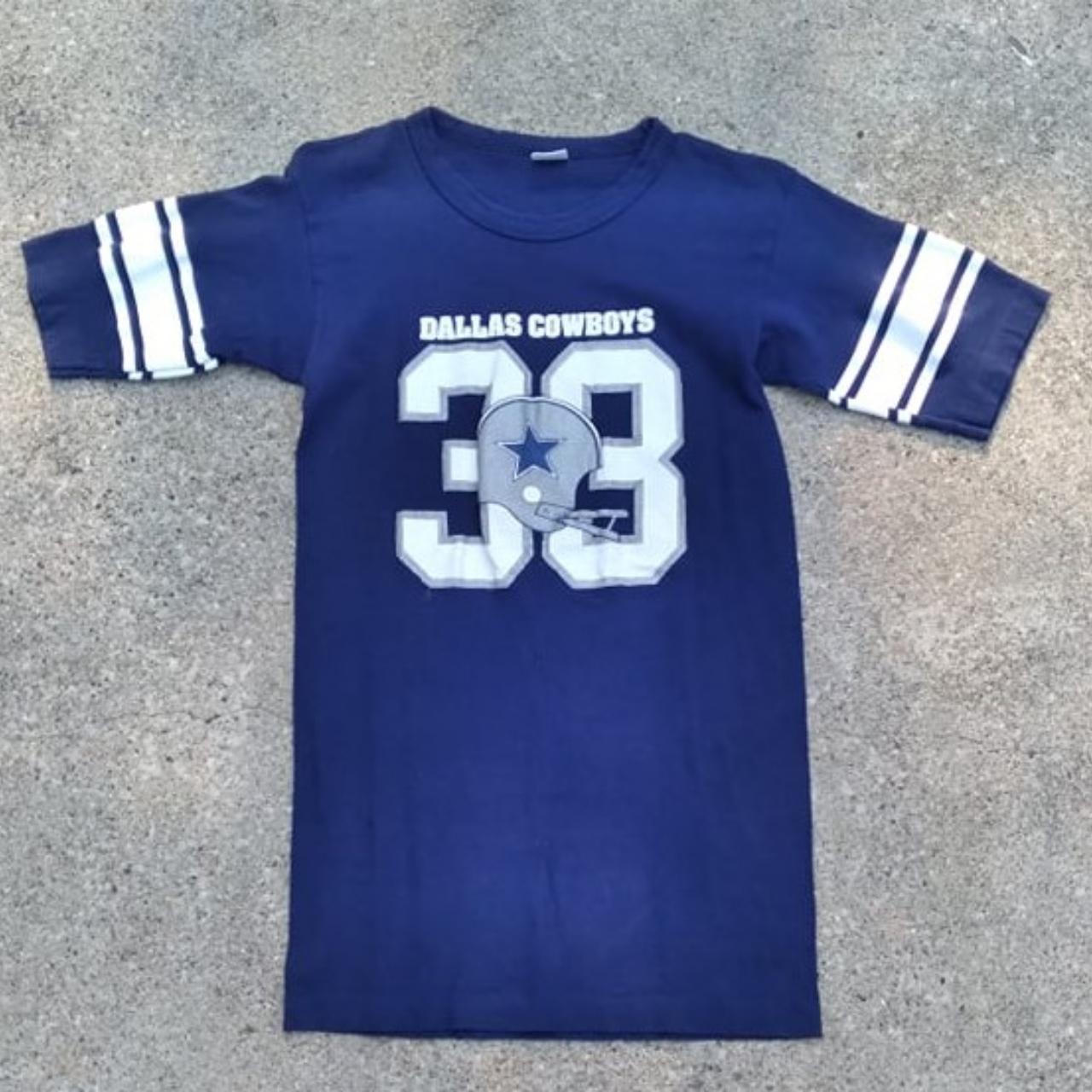 Vtg 80's Tony Dorsett 33 Champion Dallas Cowboys NFL 