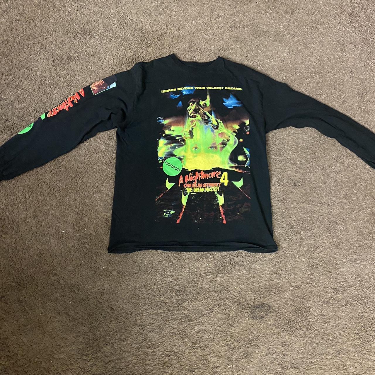 A nightmare on elm street long sleeve Size L Good... - Depop