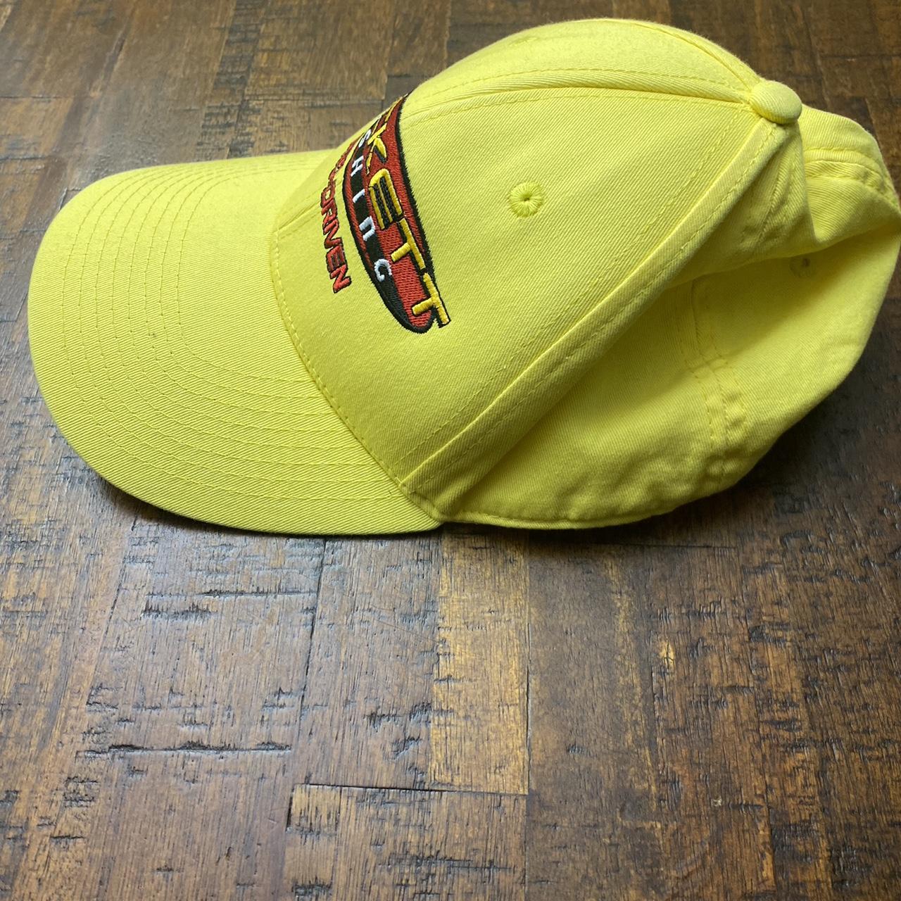 Duckett yellow fishing hat Velcro strap - Depop