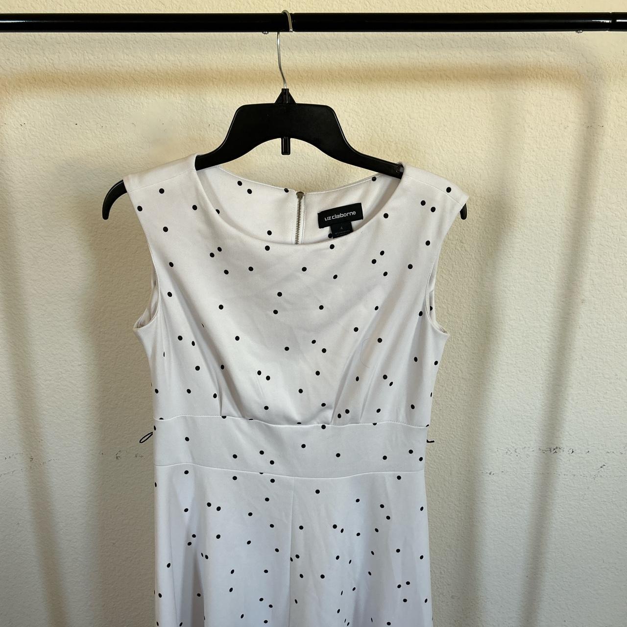 Liz claiborne white clearance dress