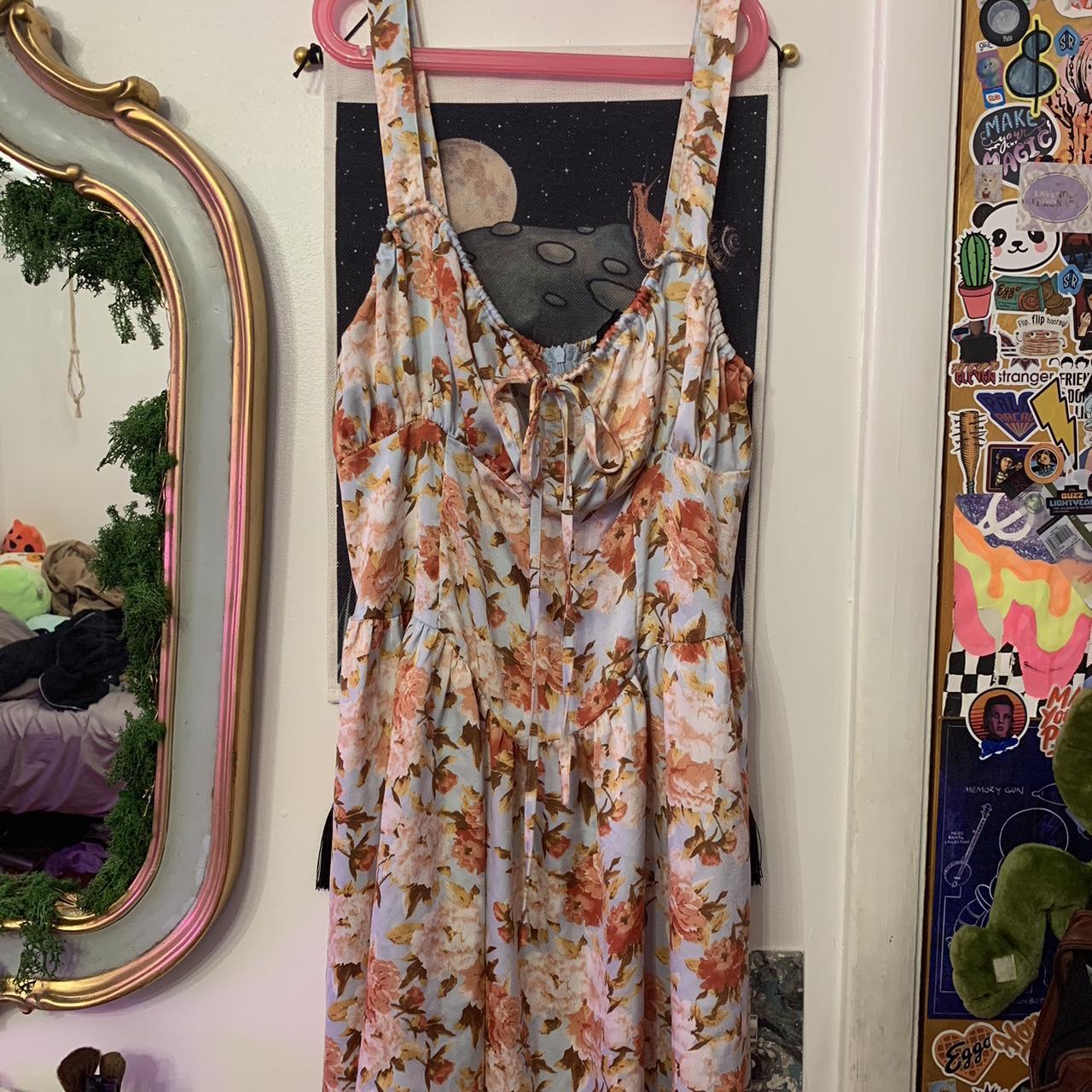 Cider cottagecore floral fairy dress! Perfect for... Depop