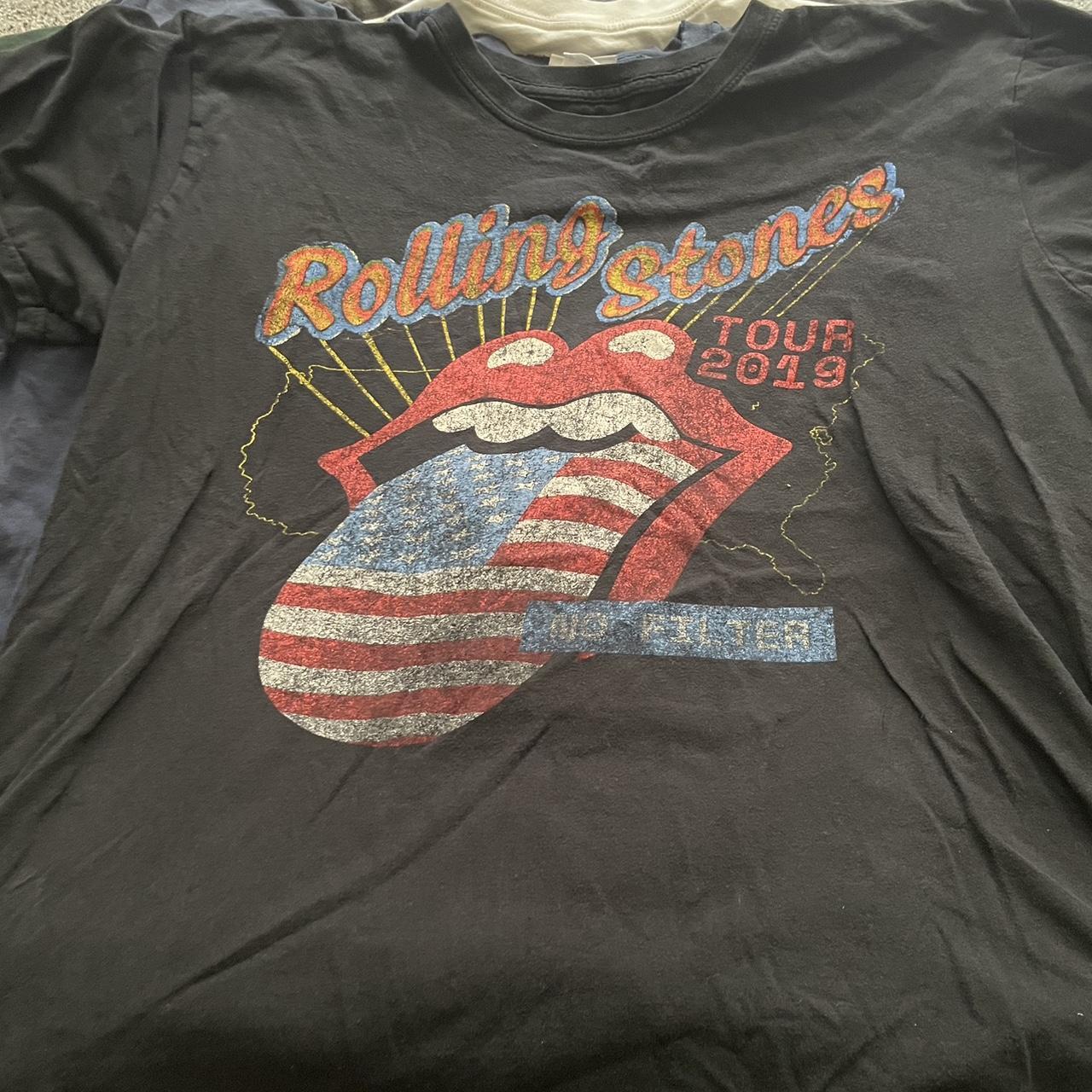 Rolling stones 2019 tour t shirts on sale