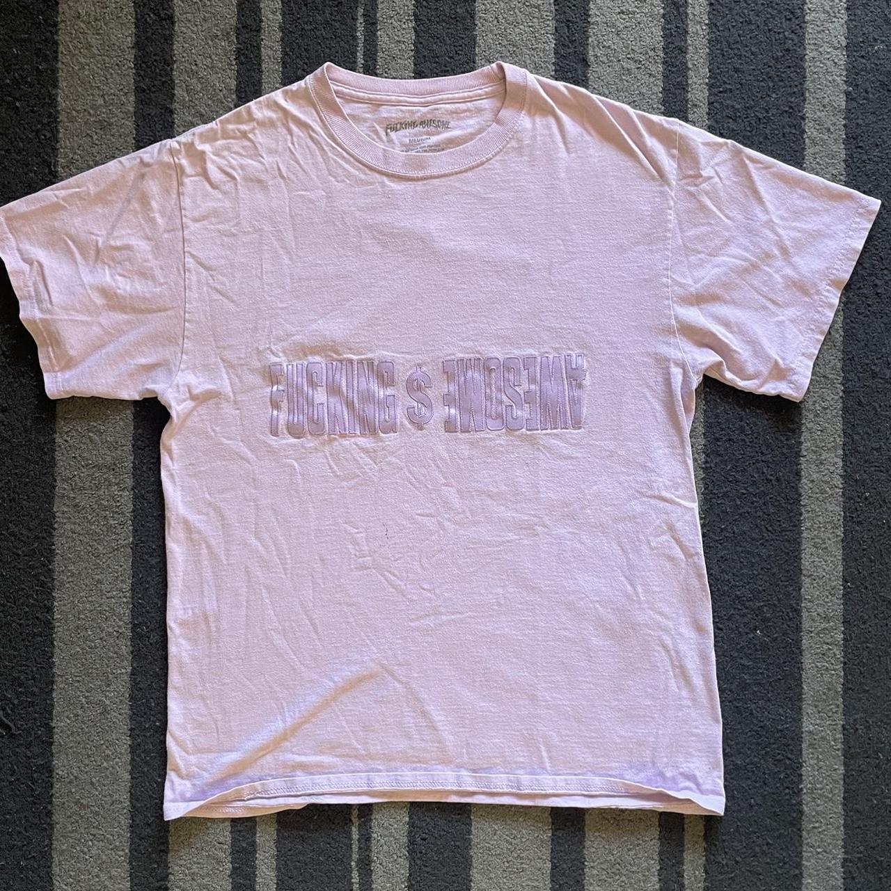 Fucking awesome gdp pink shirt , Good condition but...
