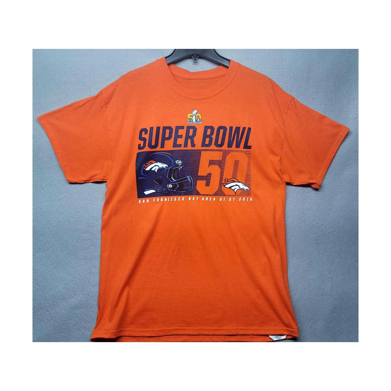 NFL Men's Shirt - Orange - L