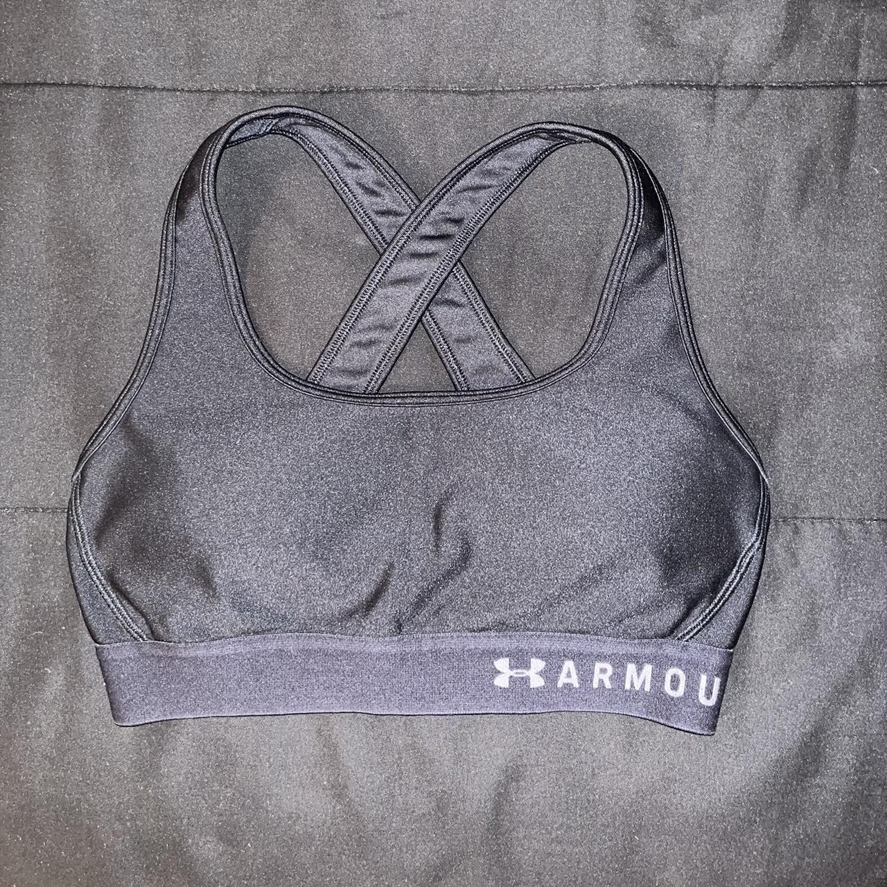 Under Armour Sport Bra Size S Criss cross back... Depop