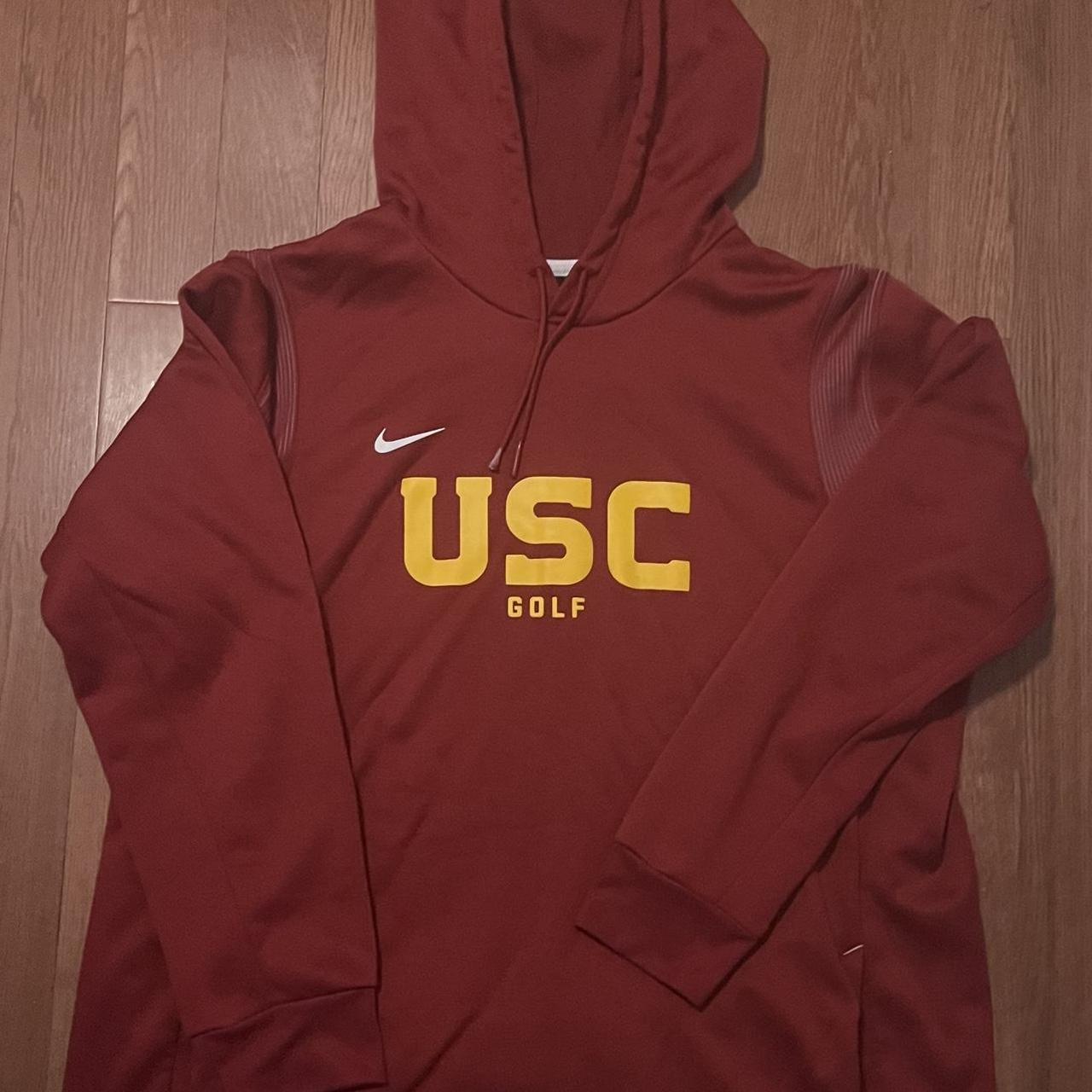 USC Trojan Nike Golf Hoodie drawstring have some Depop