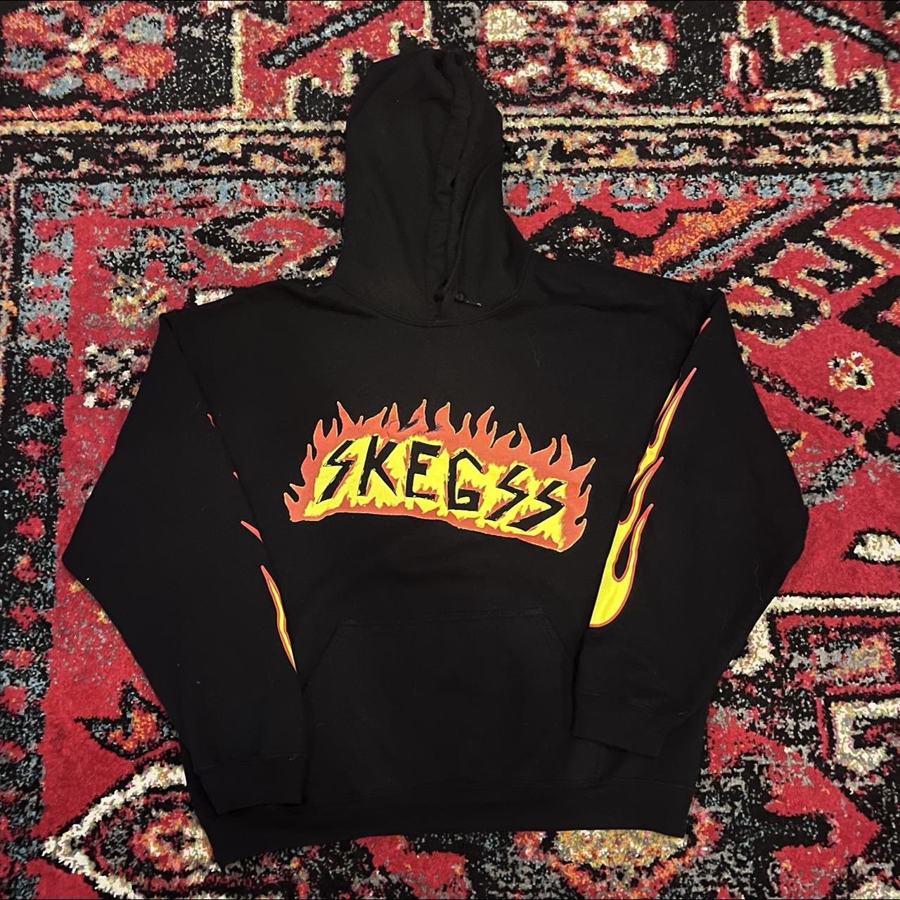 Skegss flame top hoodie