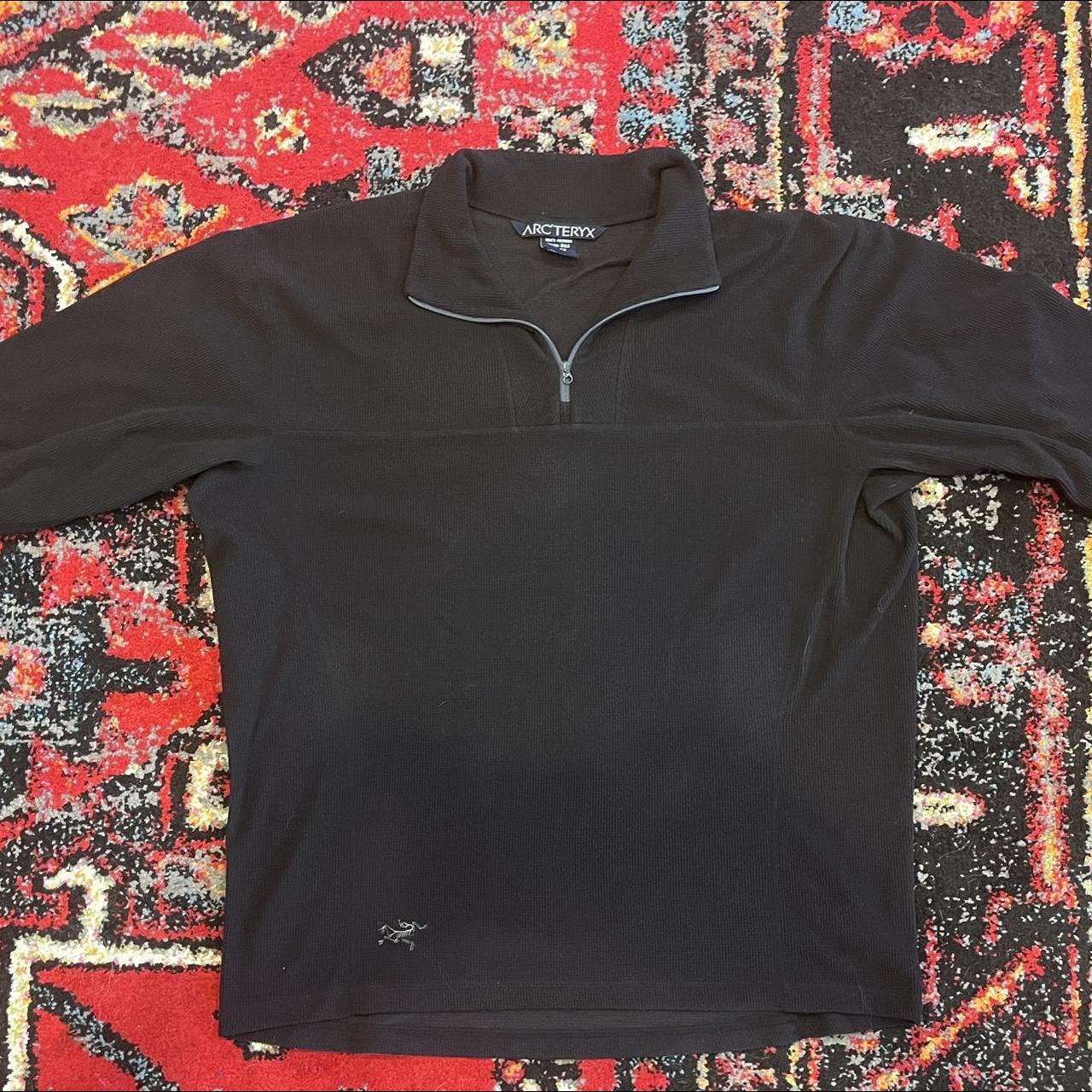 Arc'teryx polartec Waffle Knit Thermal Half Zip... - Depop