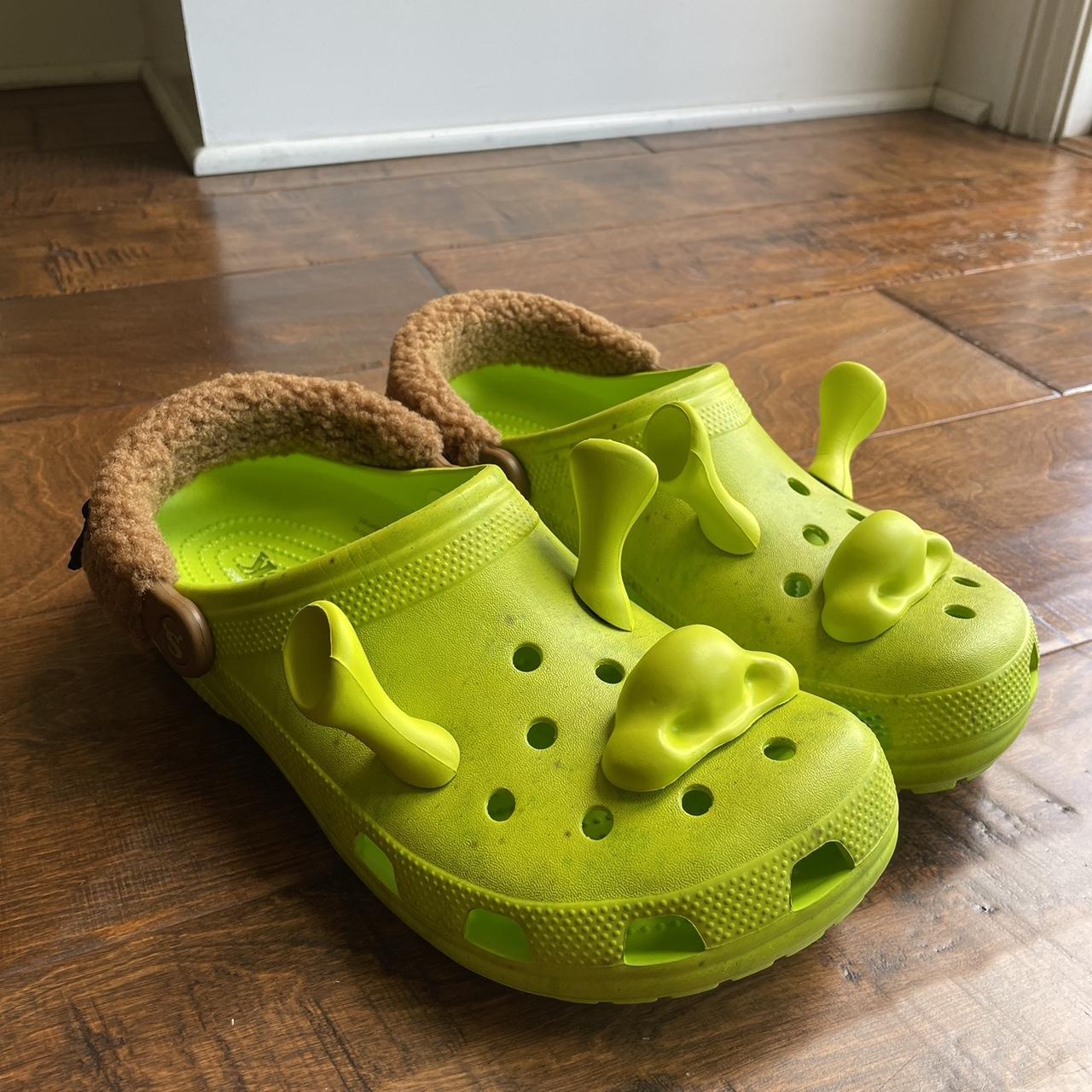 🔥 DreamWorks Shrek × Crocs US Size 10 Unisex Clogs - SHIPS ASAP