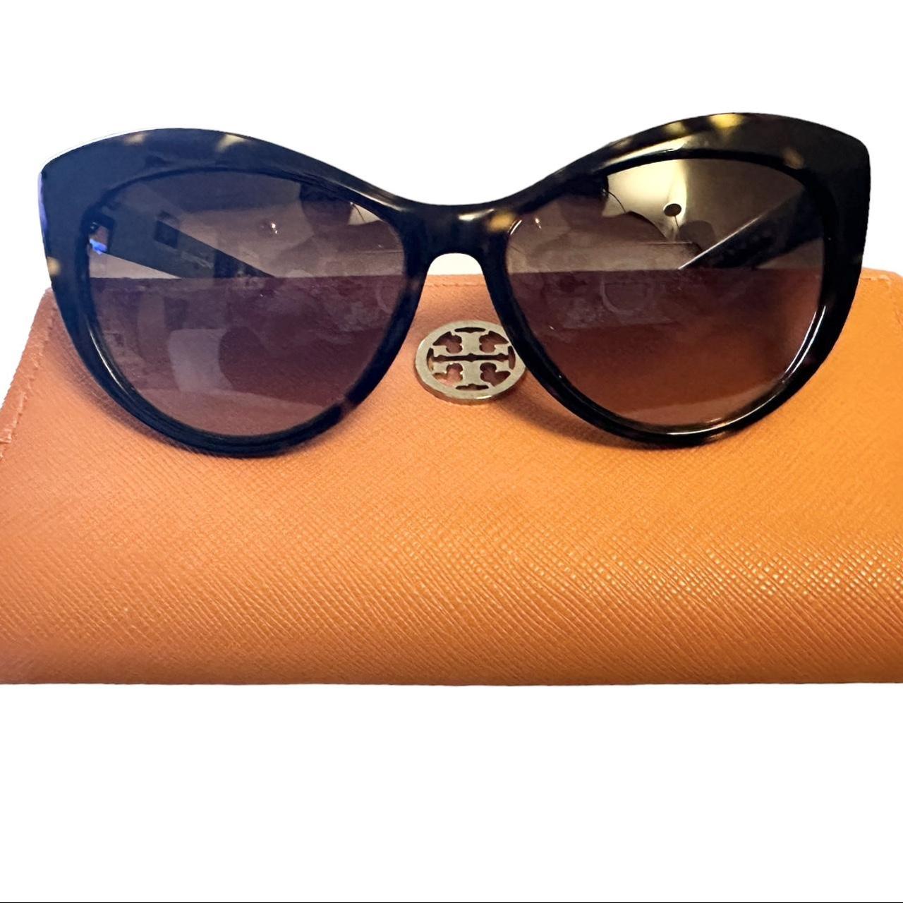 Tory Burch Women's Cat Eye Sunglasses - Brown