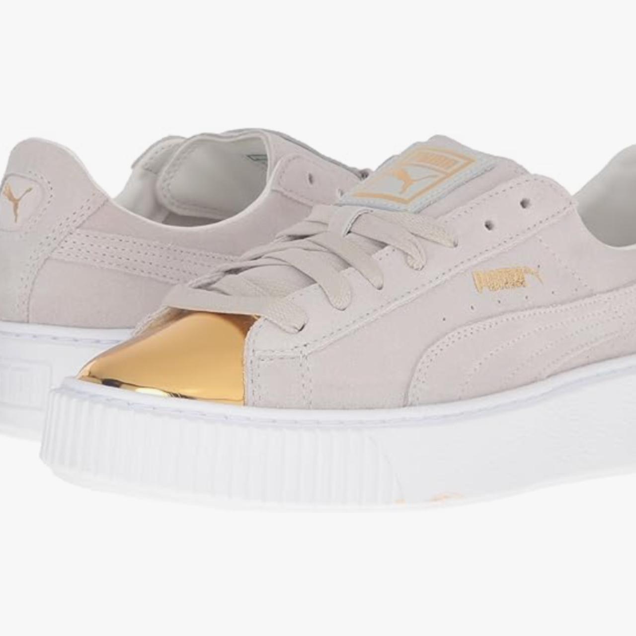 Puma platform suede fashion sneakers hotsell