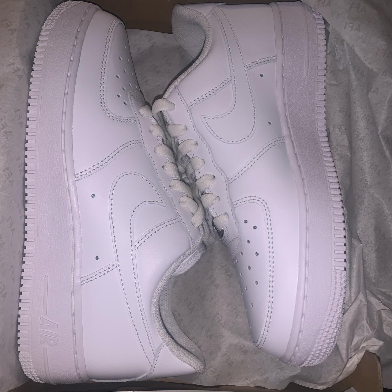 WMNS Air Force 1 ‘07 (5) Triple White BRAND NEW. - Depop