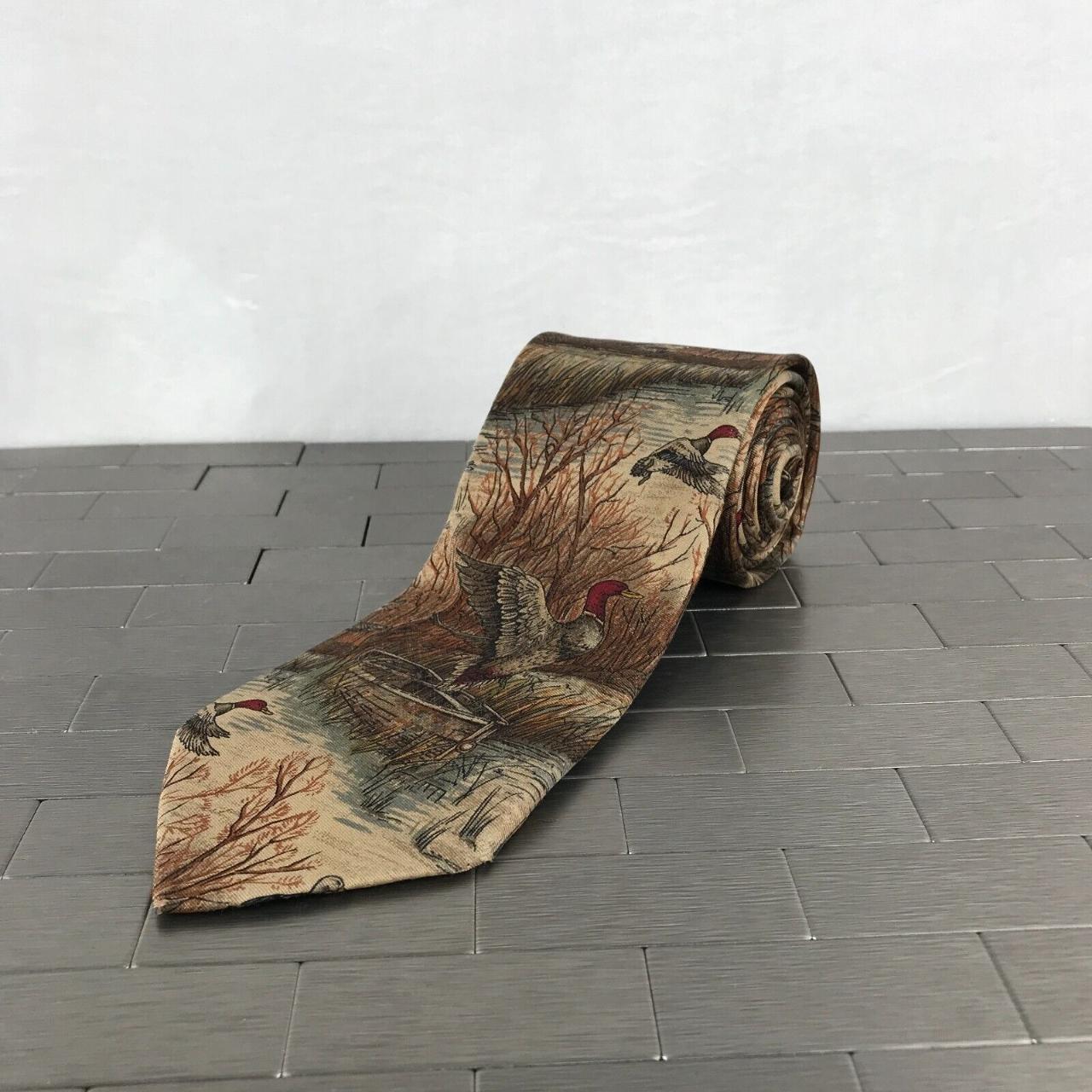 Excellent Preowned Condition Lands End Neck Tie Mens... Depop