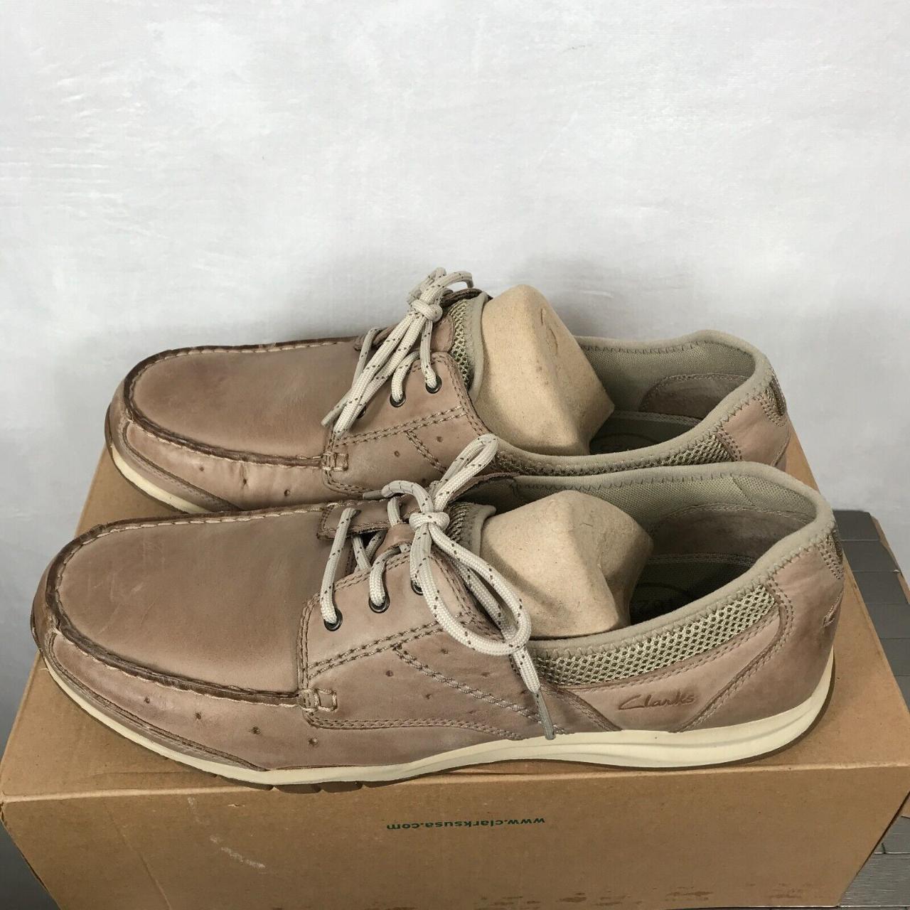 Clarks 63629 Men s Armada English Boat Shoes Beige Depop