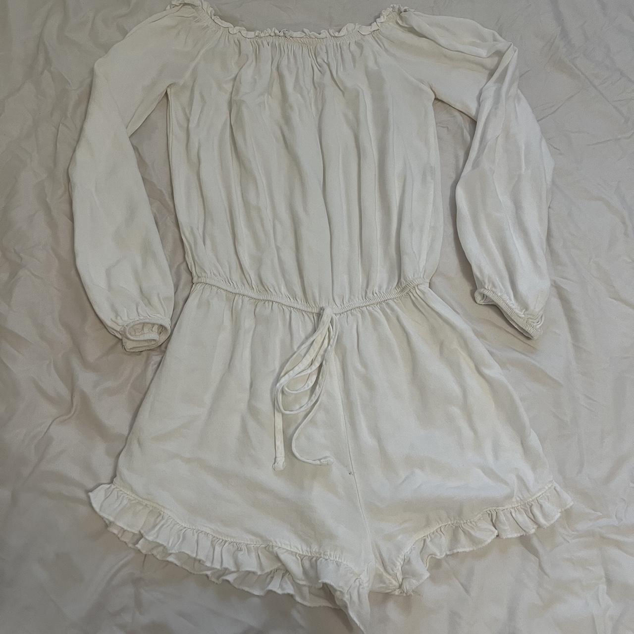 Brandy melville 2025 white romper