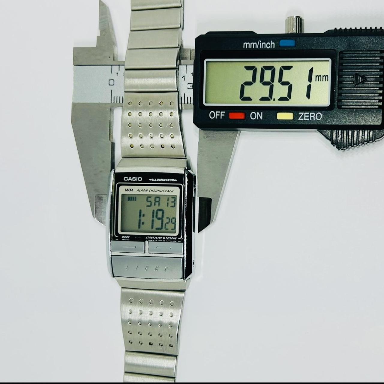 This vintage Casio Illuminator wristwatch is a