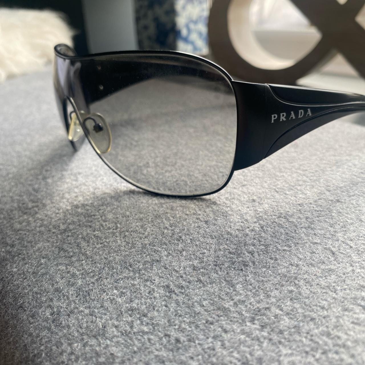 Prada SPR 631 1BO sunglasses Unisex visor style