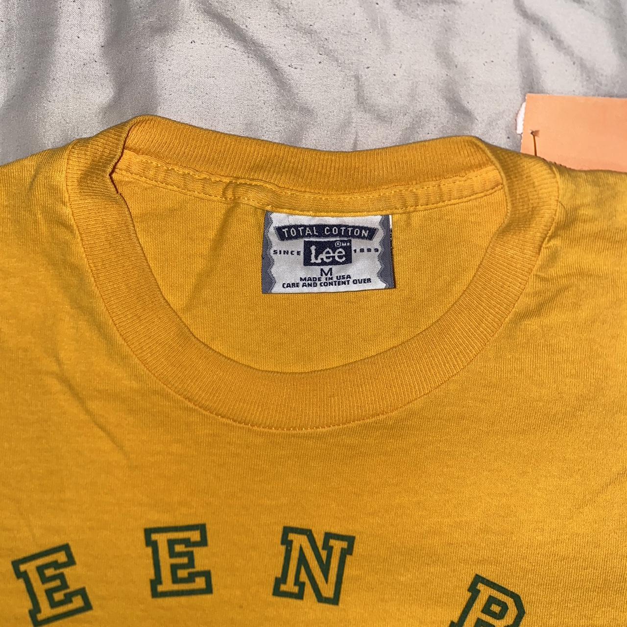 Lee Sport T-Shirt Youth M Green Green Bay Packers - Depop