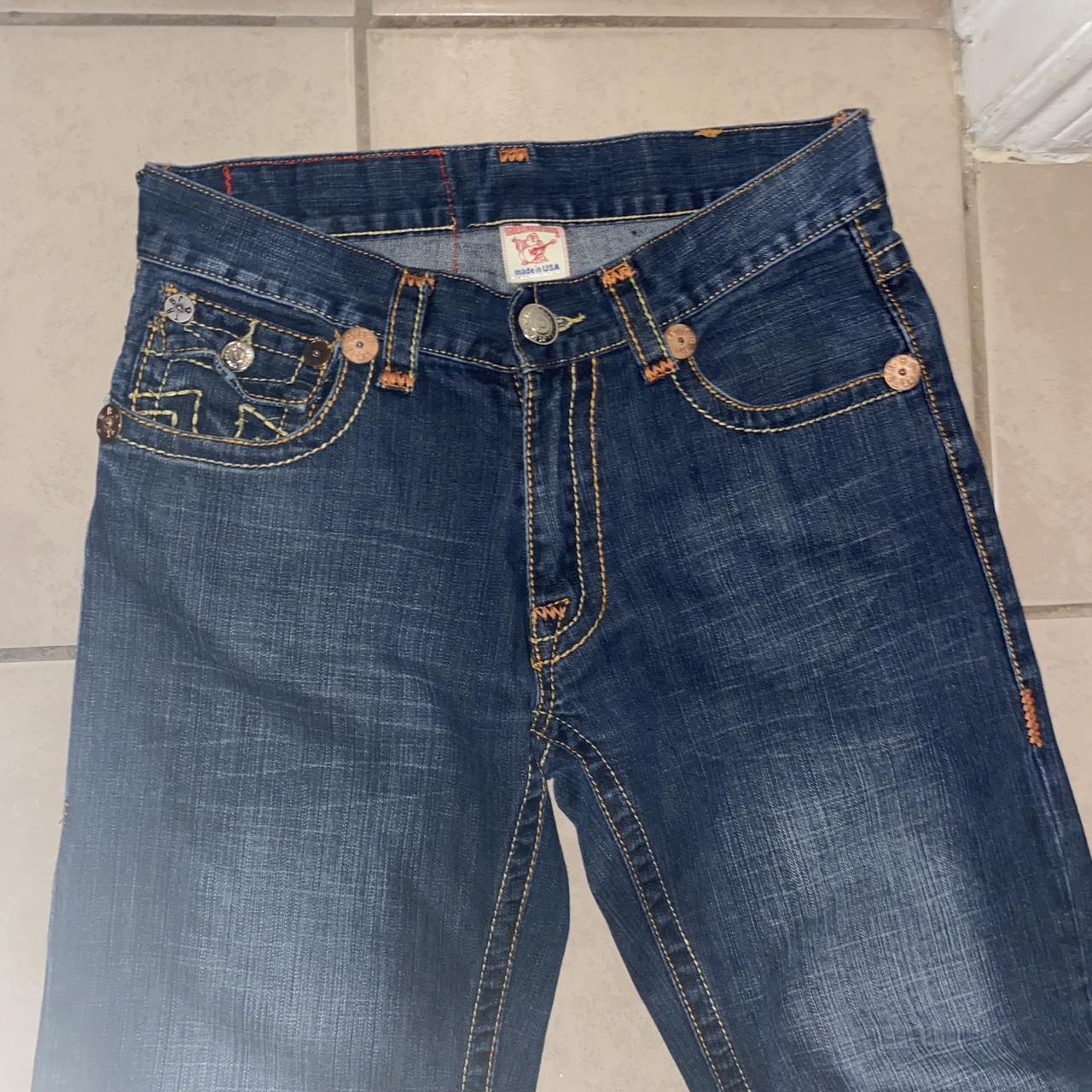 True religion jeans Size Waist 32 Length 33 Flared... - Depop