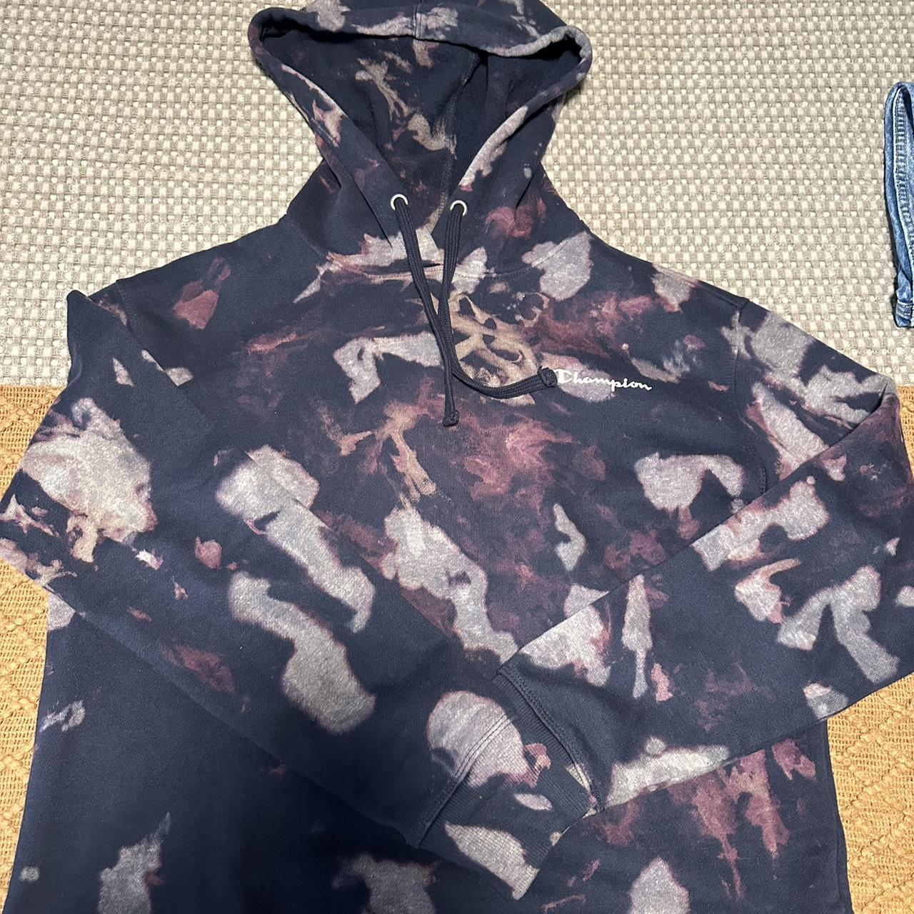 Champion discount bleached hoodie