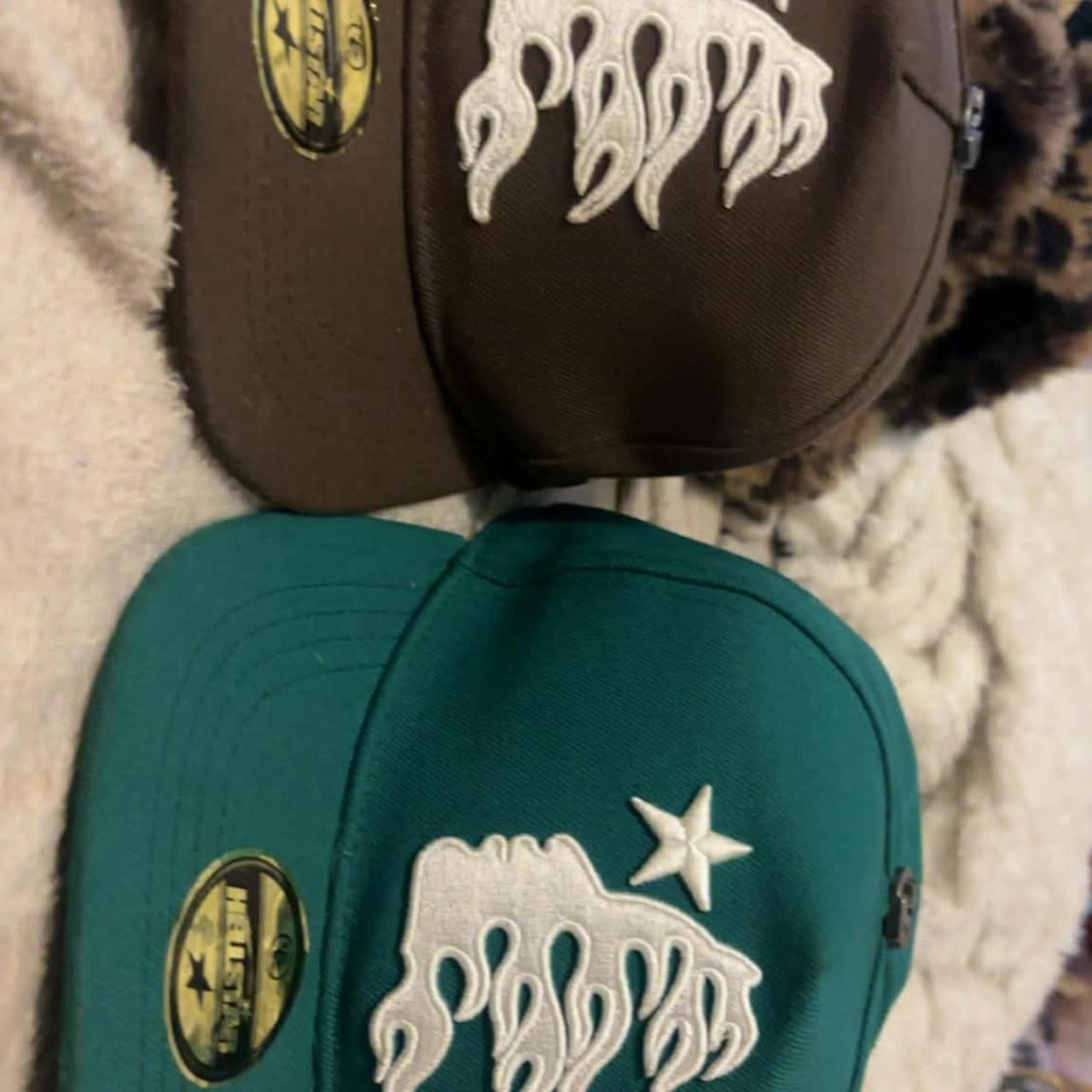 Hellstar Men's Hat - Green/Multi – Hellstar green… - image 1