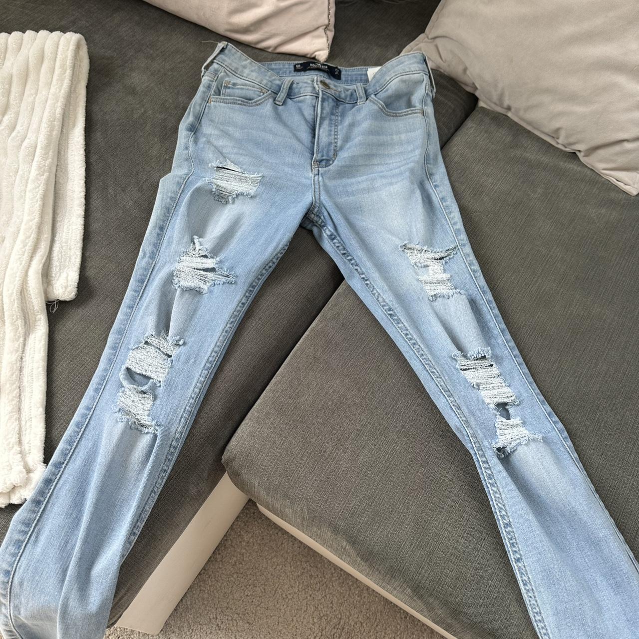 Hollister High Rise Super Skinny Jeans Depop