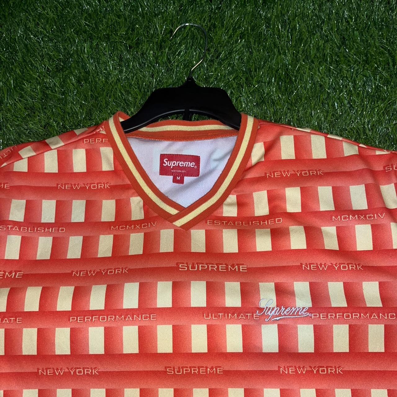 Supreme Grid Soccer Jersey (SS20) - $98