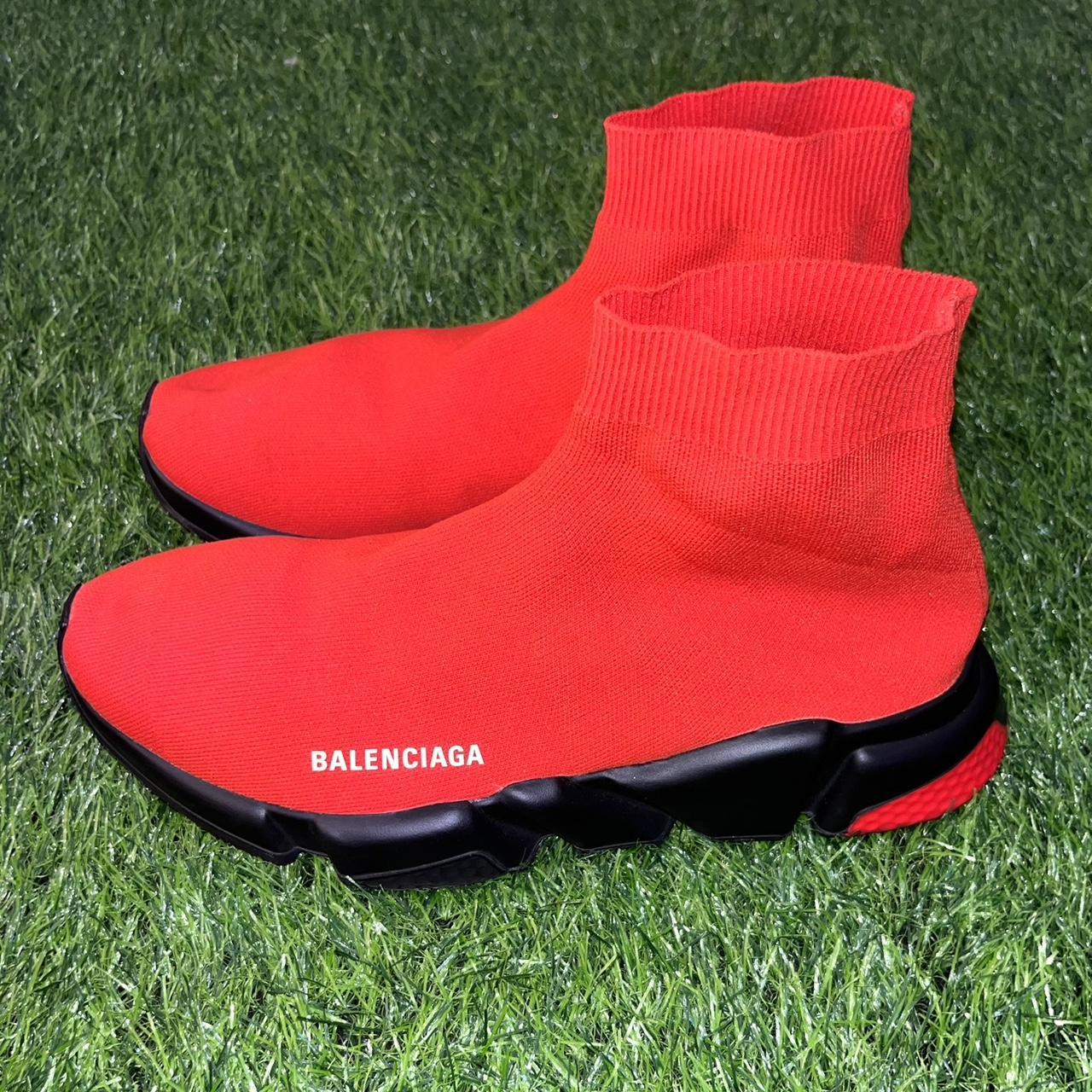 Mens sale red balenciaga