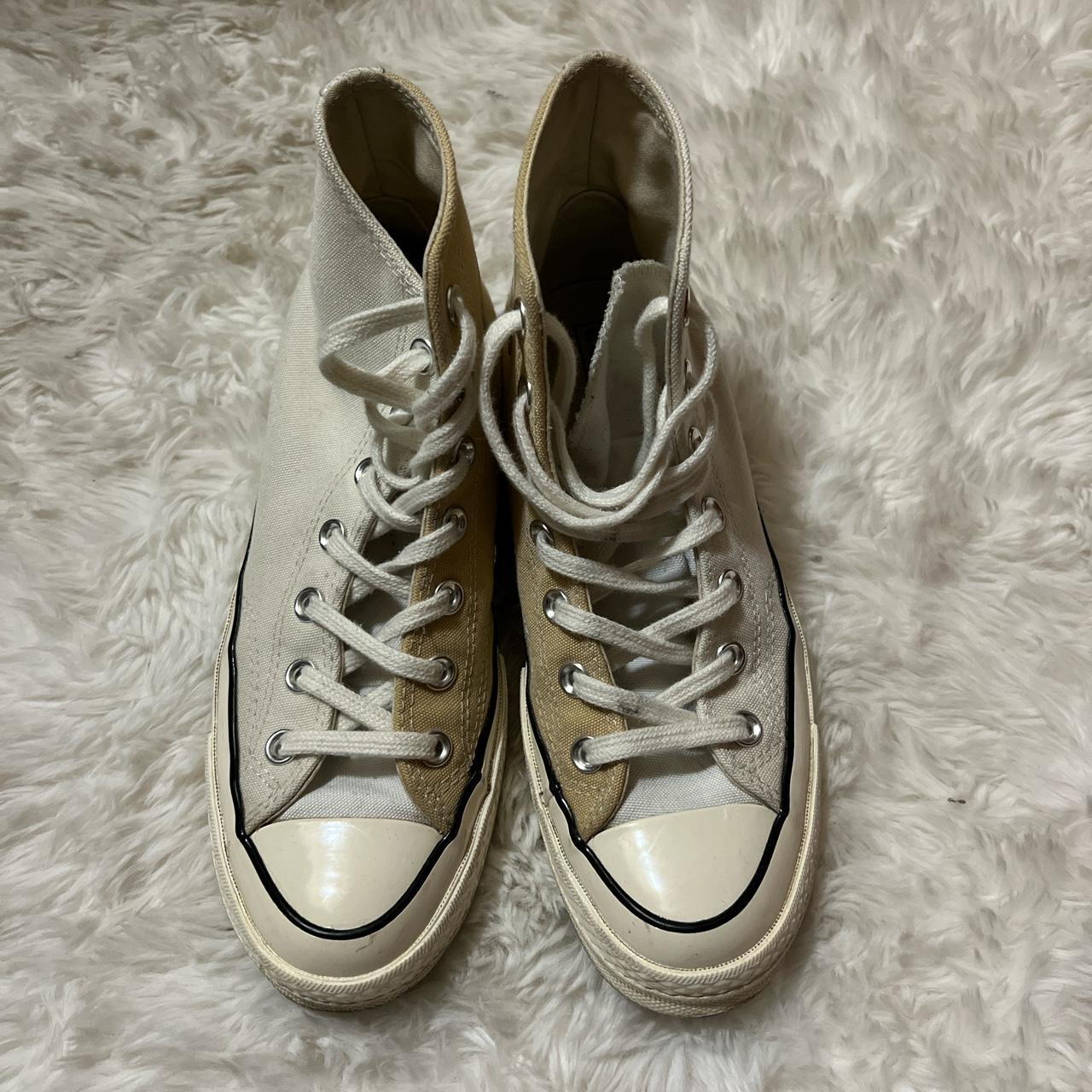 Tri-color Converse - Depop