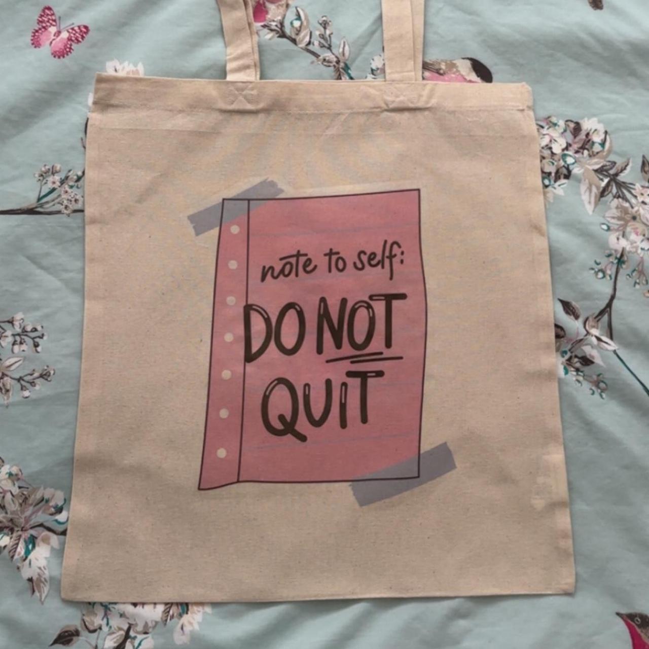 Totes ‘N’ Things • Handmade Quote Tote Bags Note... Depop