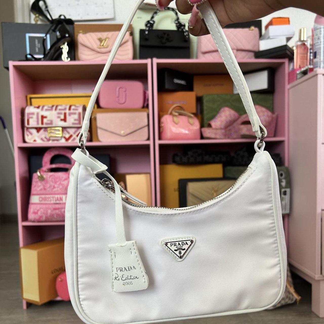 White prada bag - Depop