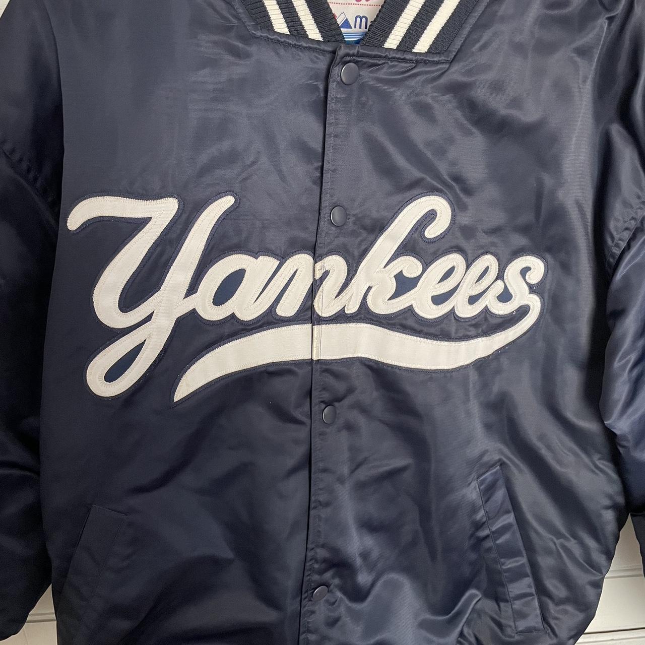 Majestic Yankees Bomber Jacket #Yankees #Jacket #XL... - Depop