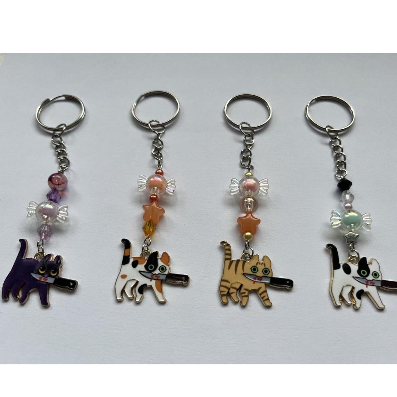 halloween cat keyrings !! LISTING IS FOR ONE... - Depop