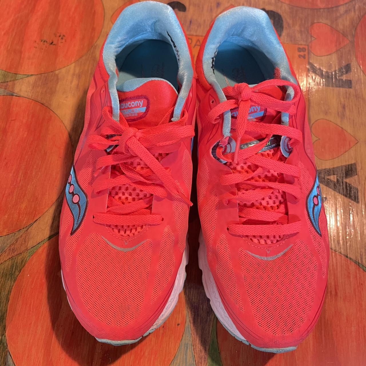 Saucony Womens Kinvara 5 S102382 Red Blue Running... Depop