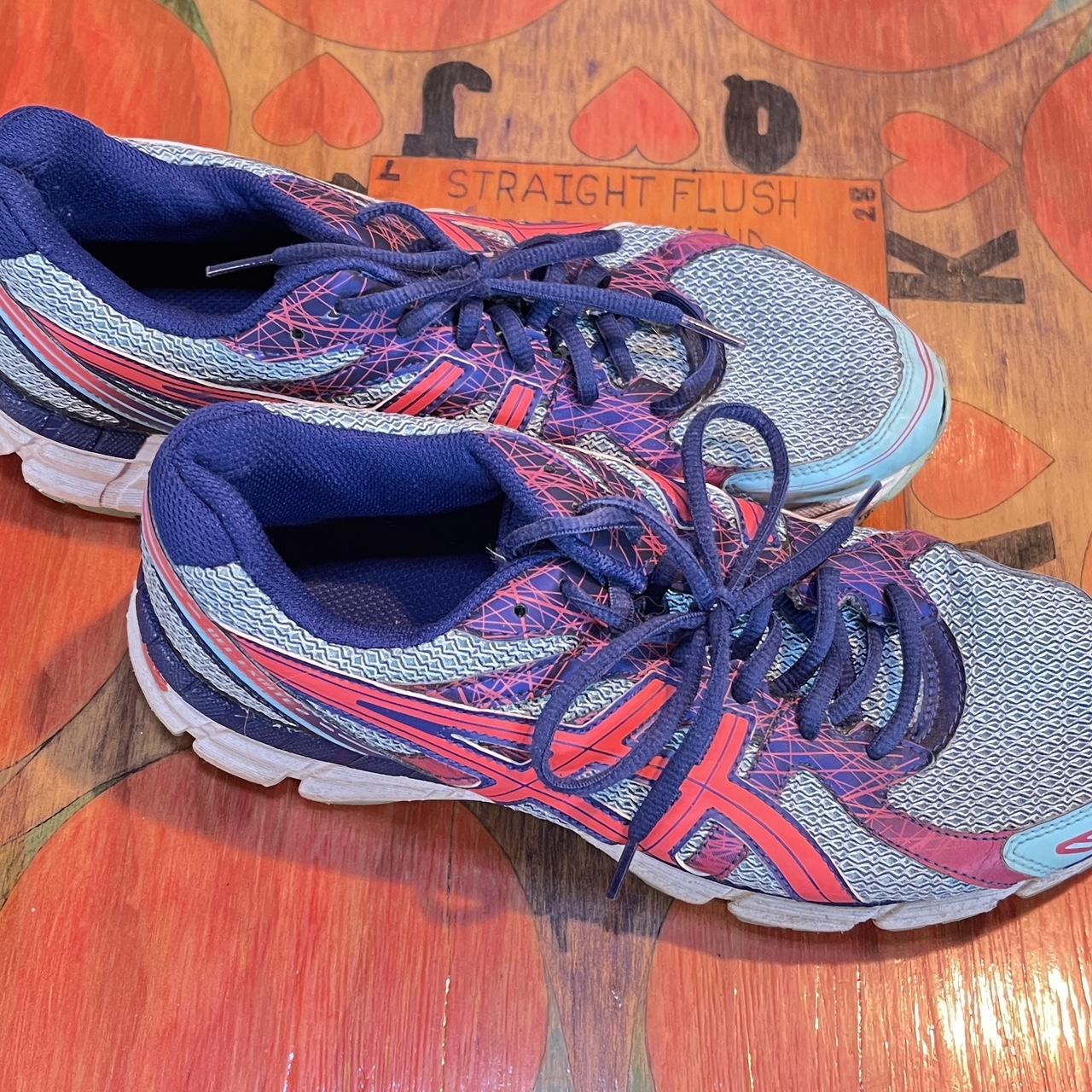 Asics Womens Gel Excite 2 T473N Blue Pink Purple