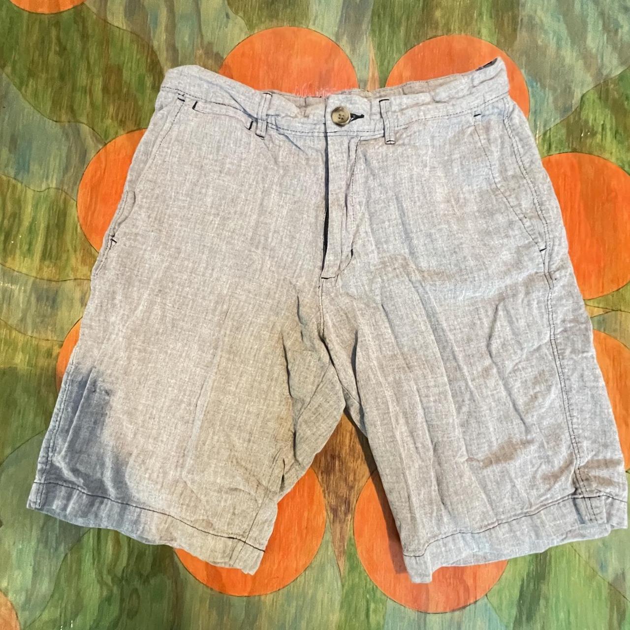 Merona mens golf casual shorts size 28 Blue Gray. Depop