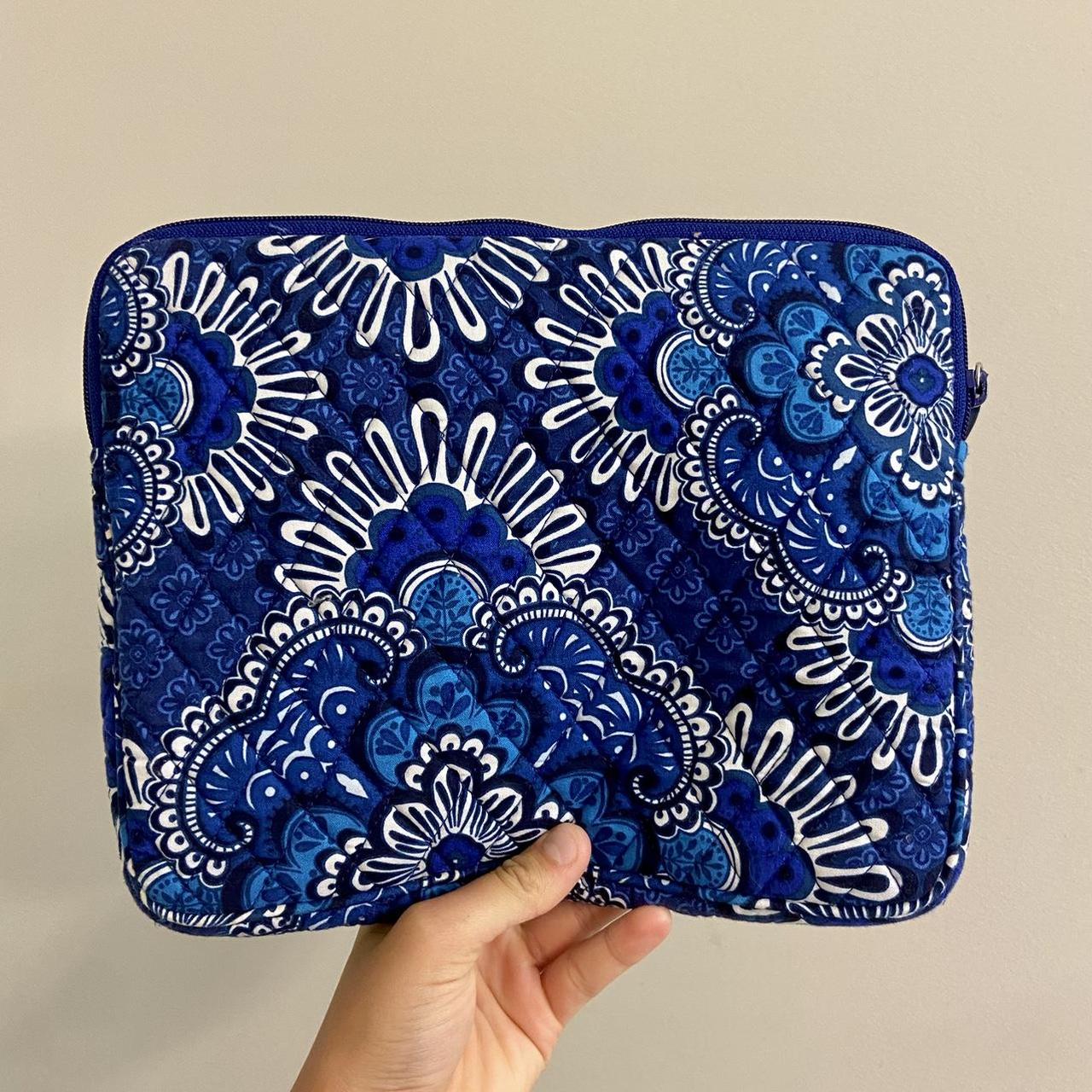 Vera Bradley Blue Tapestry Bag Approximately 10x8