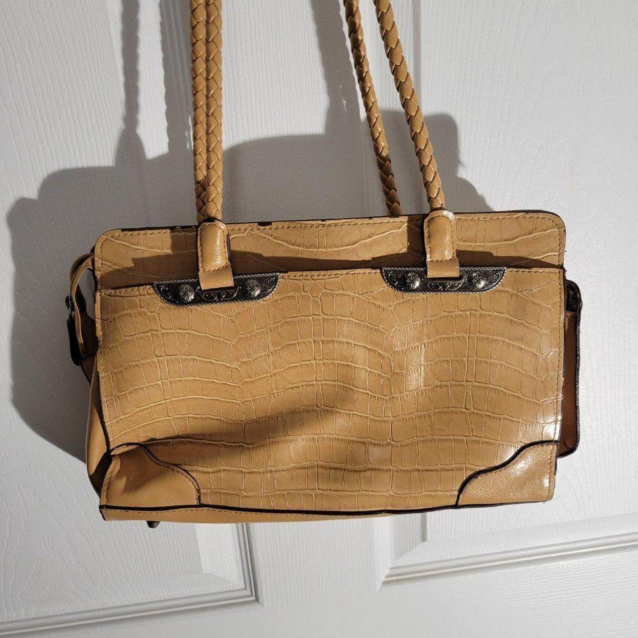 Women's Bag - Tan – Vintage Bueno-Satchel-Tan Vin… - image 4
