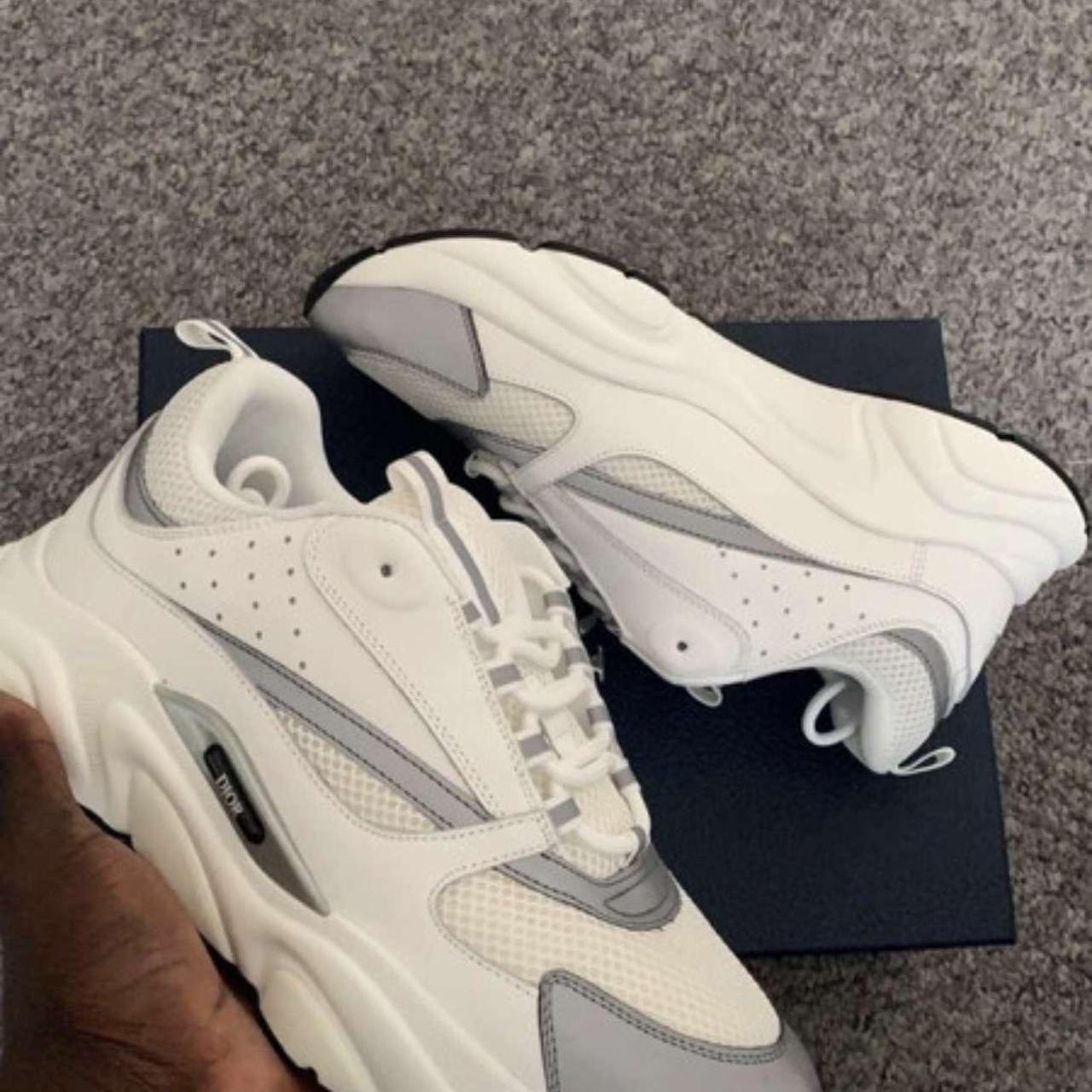 Dior B22 - White silver UK 9 📦 Next day delivery. ... - Depop