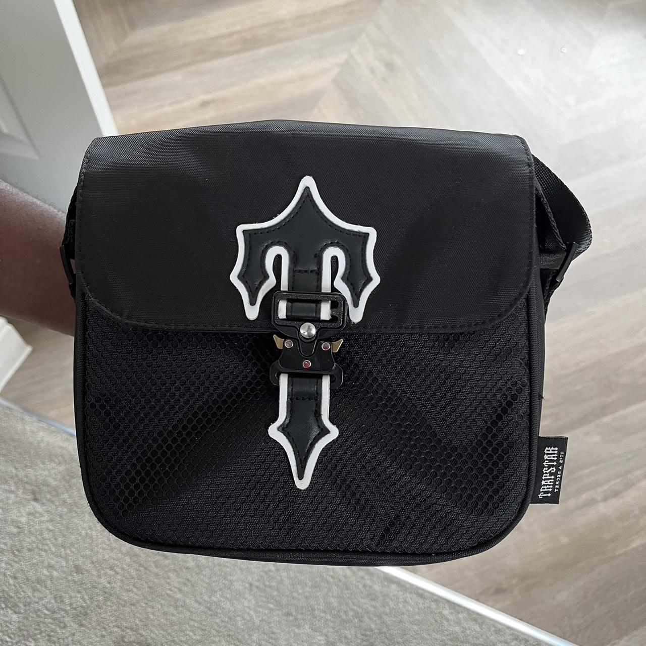 Trapstar messenger bag 1.0 black crossbody Used Depop