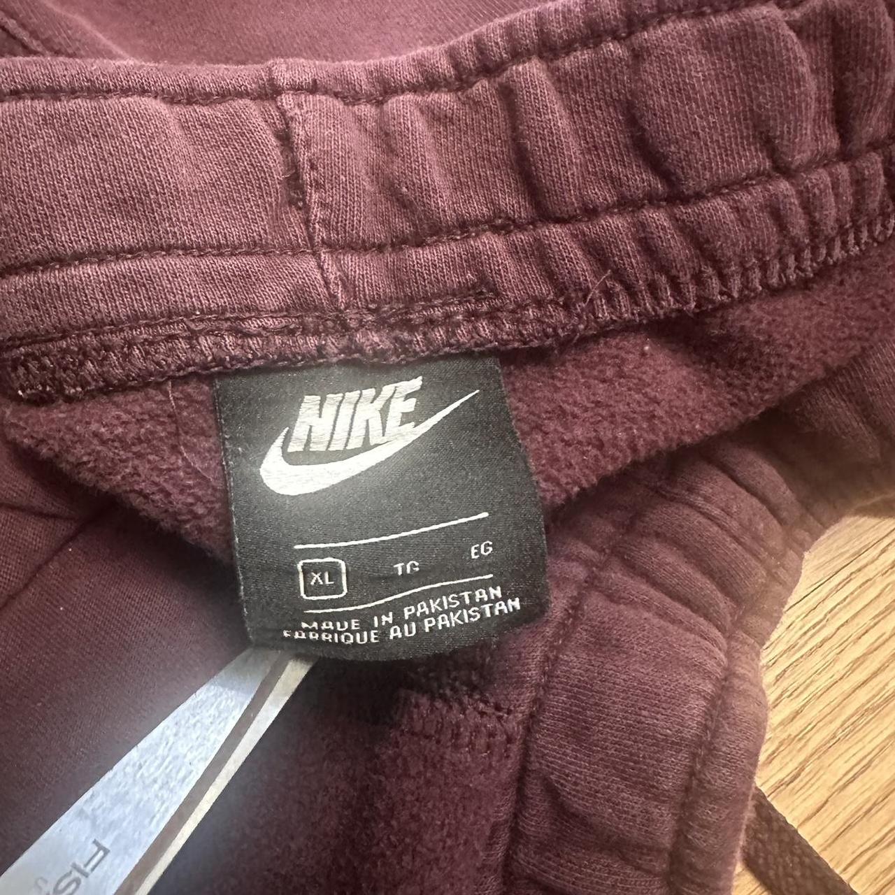 XL dark purple Nike sweatpants Great condition with... - Depop