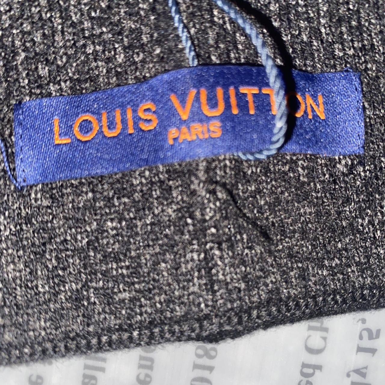 Black LV monogram skull cap/beanie - Depop