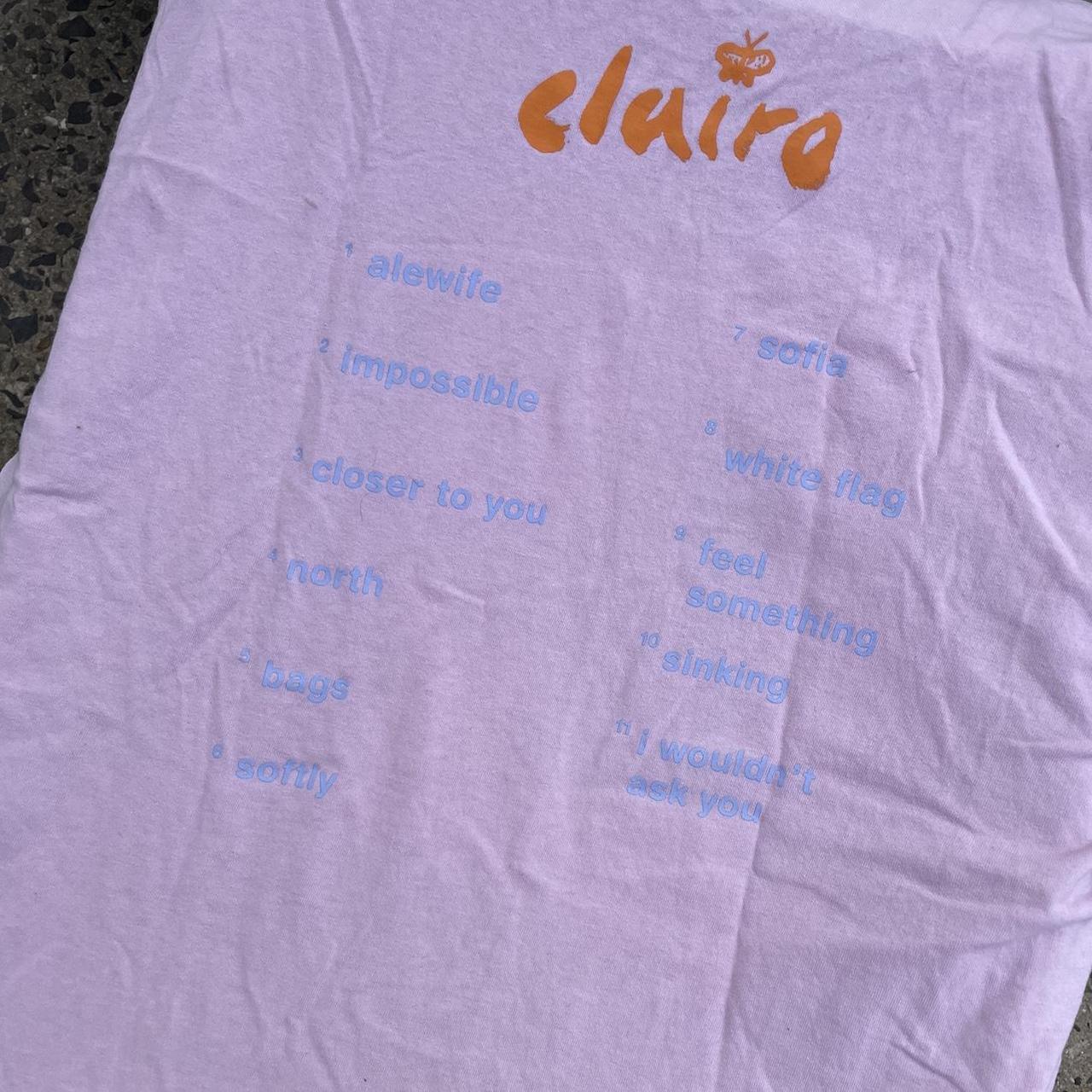 格安新品  Clairo Immunity Pink shirt sz. XL #clairo #indie | Depop ミュージシャン