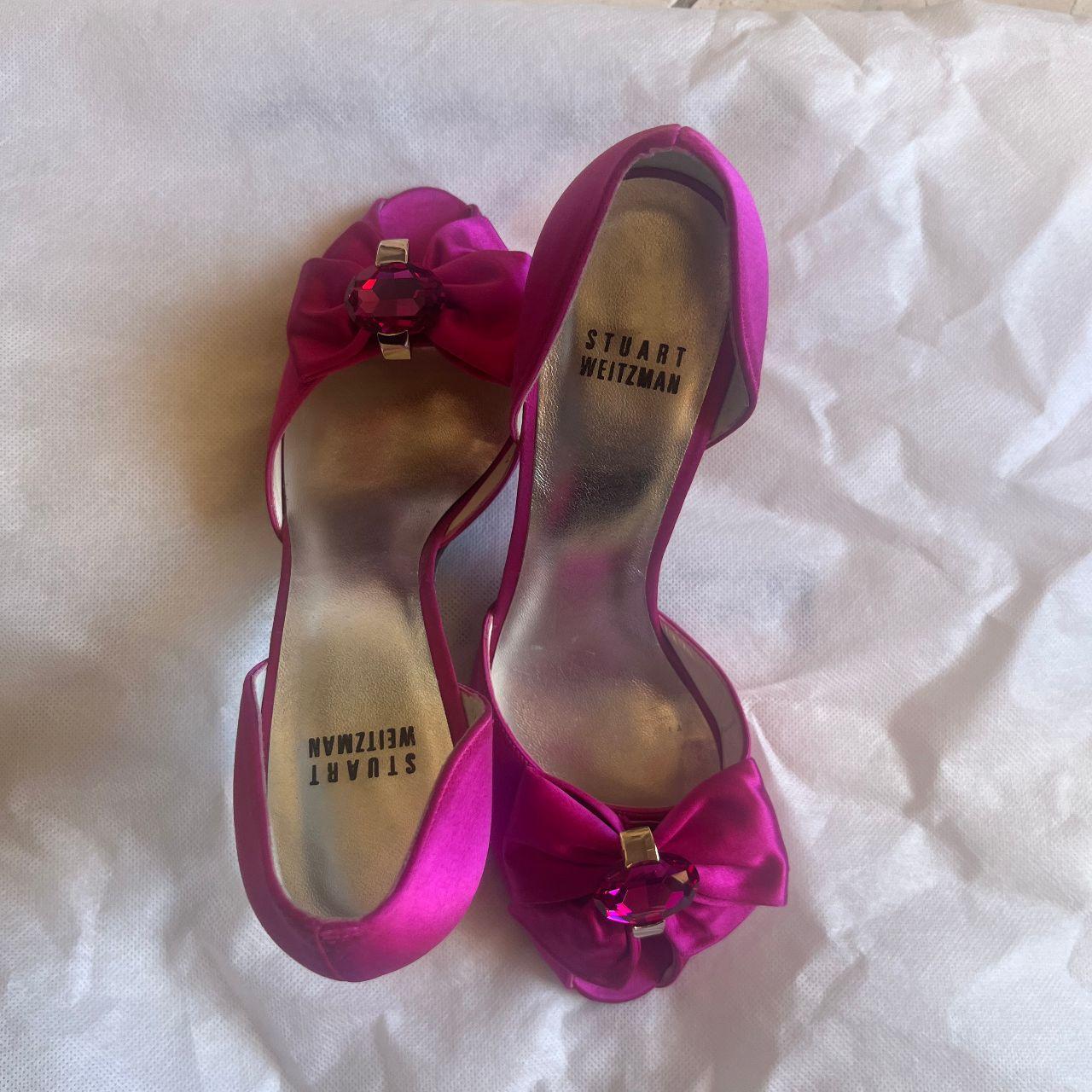 Stuart Weitzman Women's Slides - Pink - US 7.5 – … - image 1